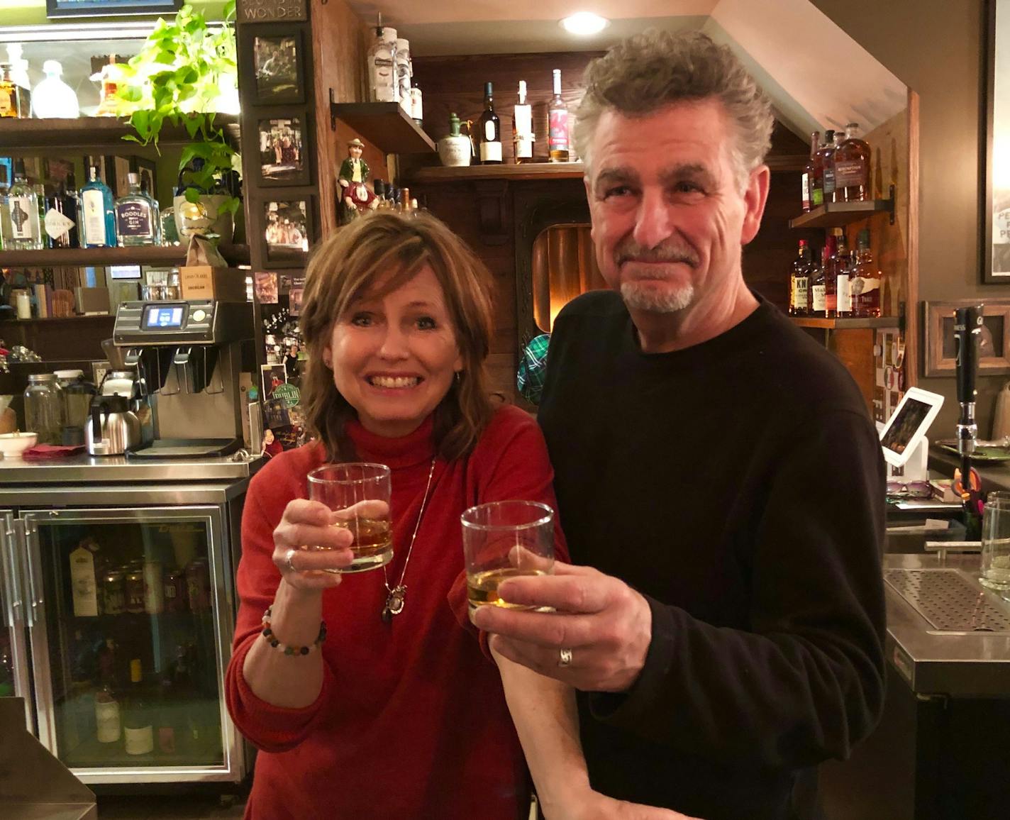 Randi Cowmeadow (left), a former Spanish teacher, and Rev. Jeff Cowmeadow, senior pastor at Calvary Baptist Church since 1988, have opened with their daughters nearby "Prodigal Pub" in the Whittier Neighborhood, just east of Nicollet Avenue and 26th Street; somewhat as an extension of their inner-city multicultural ministry that has had to prove entrepreneurial to survive. Photo: Peggy Johnson