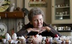 Karen Nau showed off a colorful collection of egg cups gifted to her through decades of welcoming exchange students into her Prior Lake home. The expe