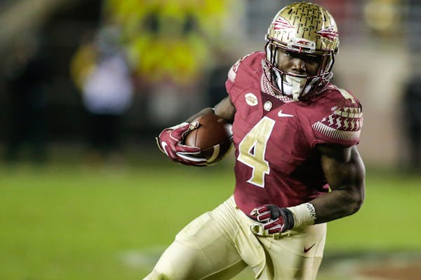 Florida State Seminoles running back Dalvin Cook was selected in the second round by the Vikings.