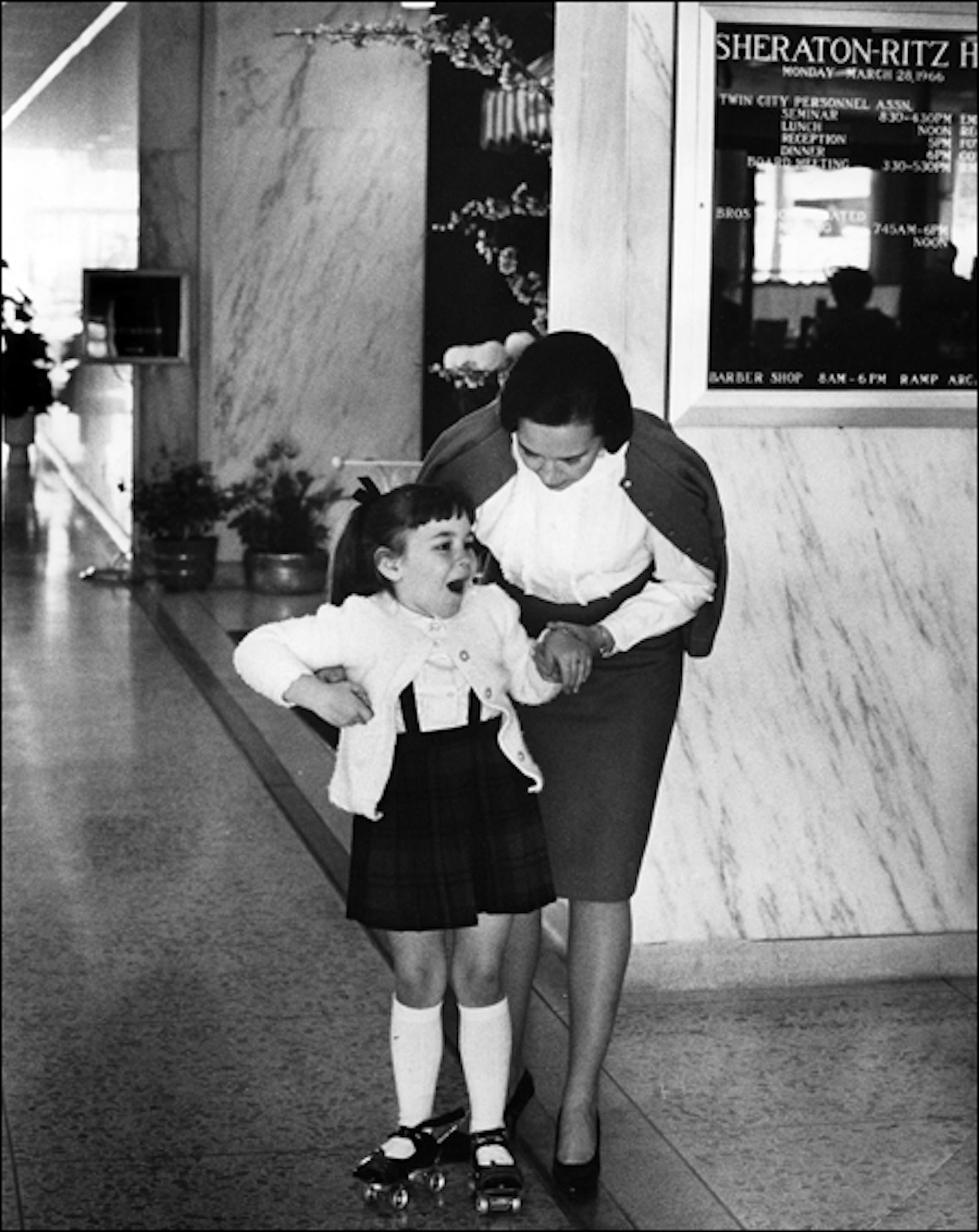 Allison at the Sheraton-Ritz, Minneapolis, 1966