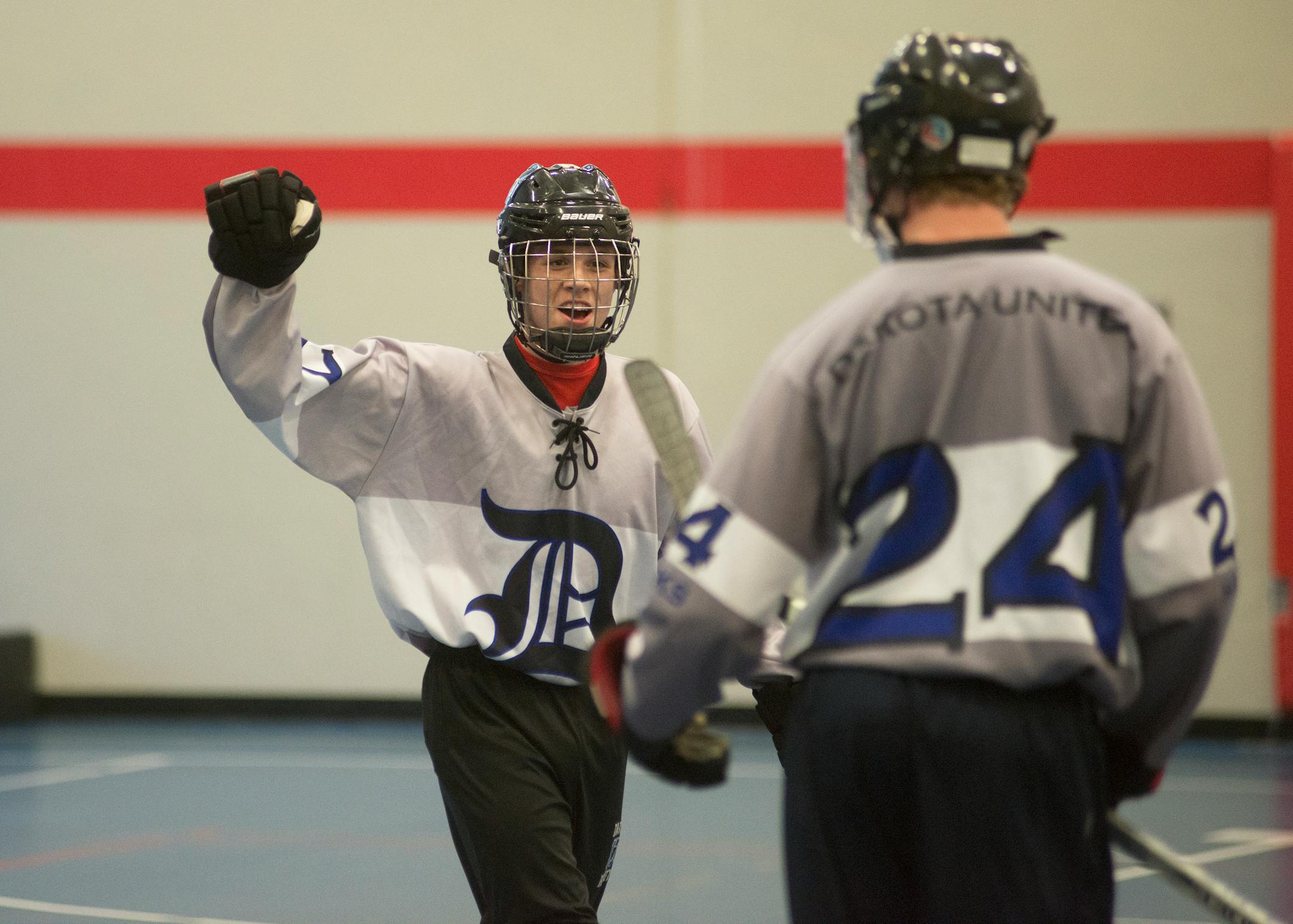 Dakota United's Grayson Nicolay