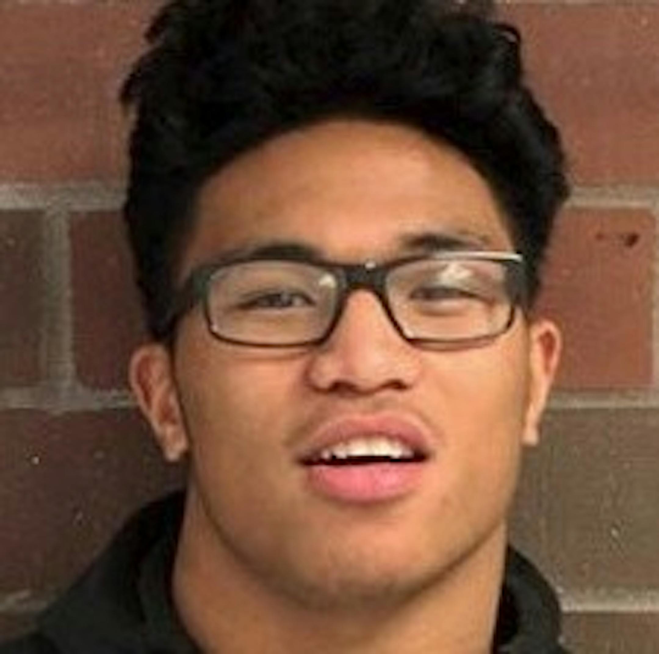 Solo Falaniko, Eden Prairie football, sr., 2017-18