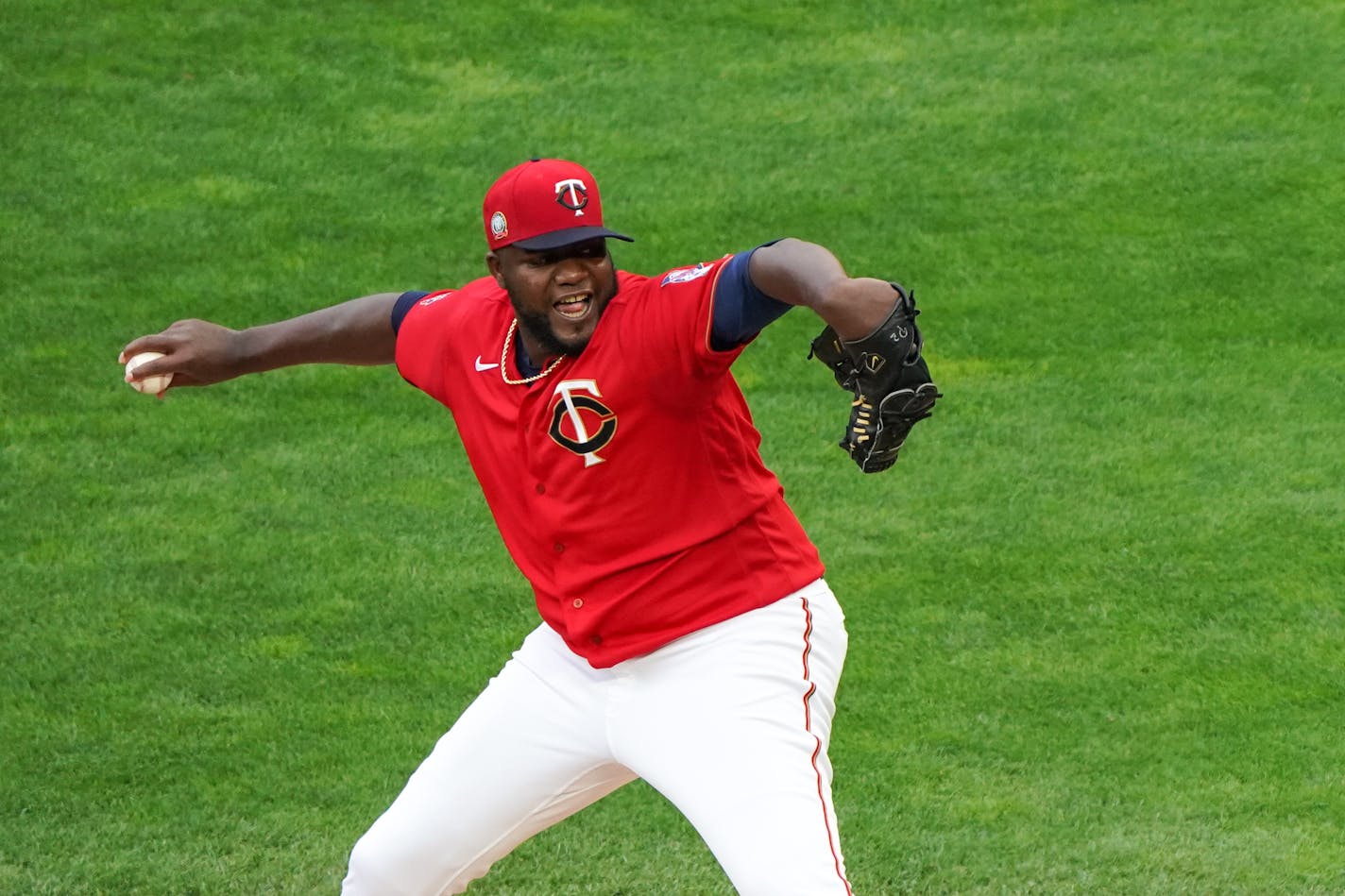 Twins starting pitcher Michael Pineda