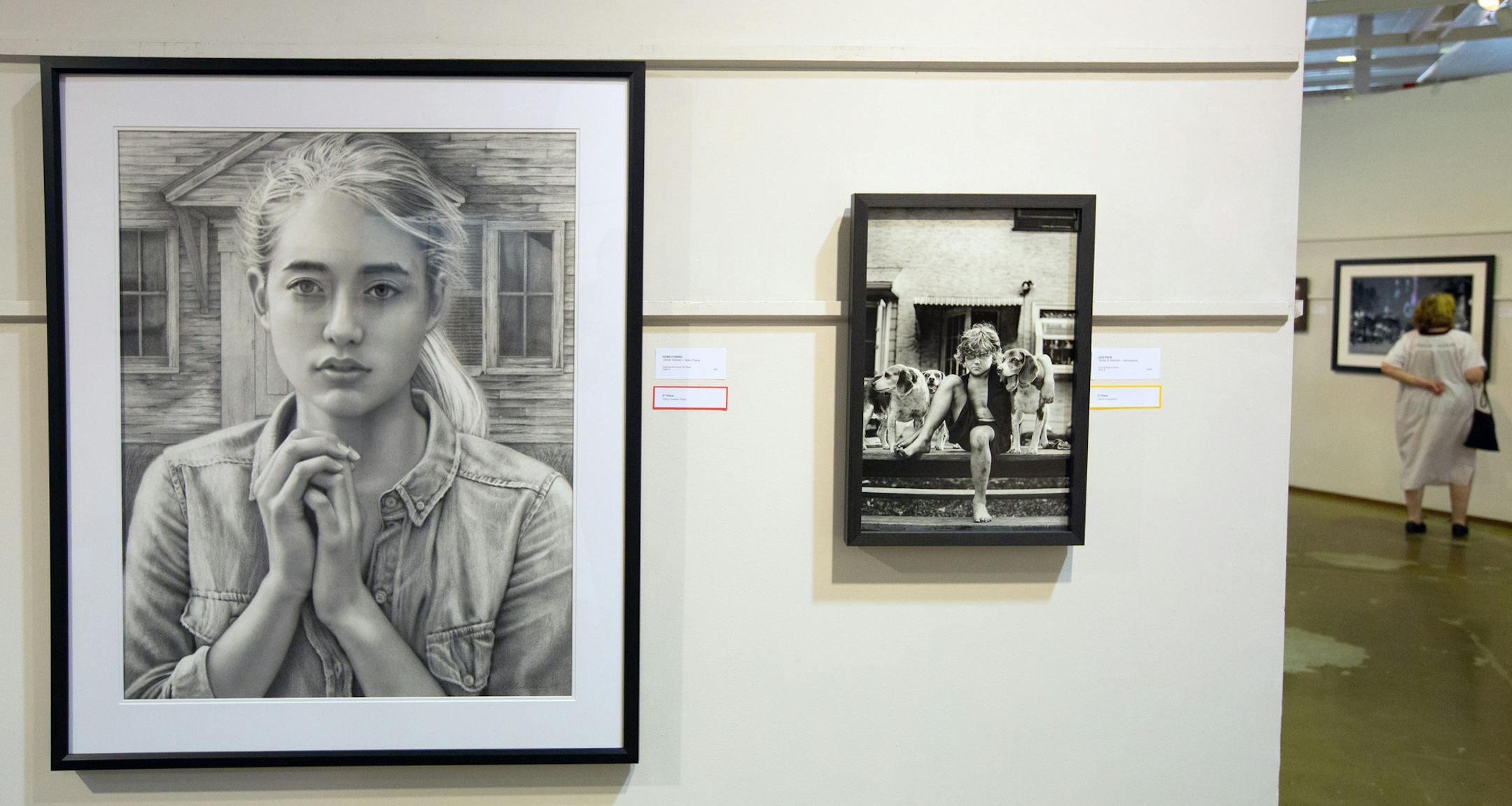 Home Coming - Charcoal and Pencil on paper by Daniel Volenec of Eden Prairie. ] Review of Minnesota State Fair art show BRIAN PETERSON ‚Ä¢ brian.peterson@startribune.com Falcon Heights, MN 08/19/14