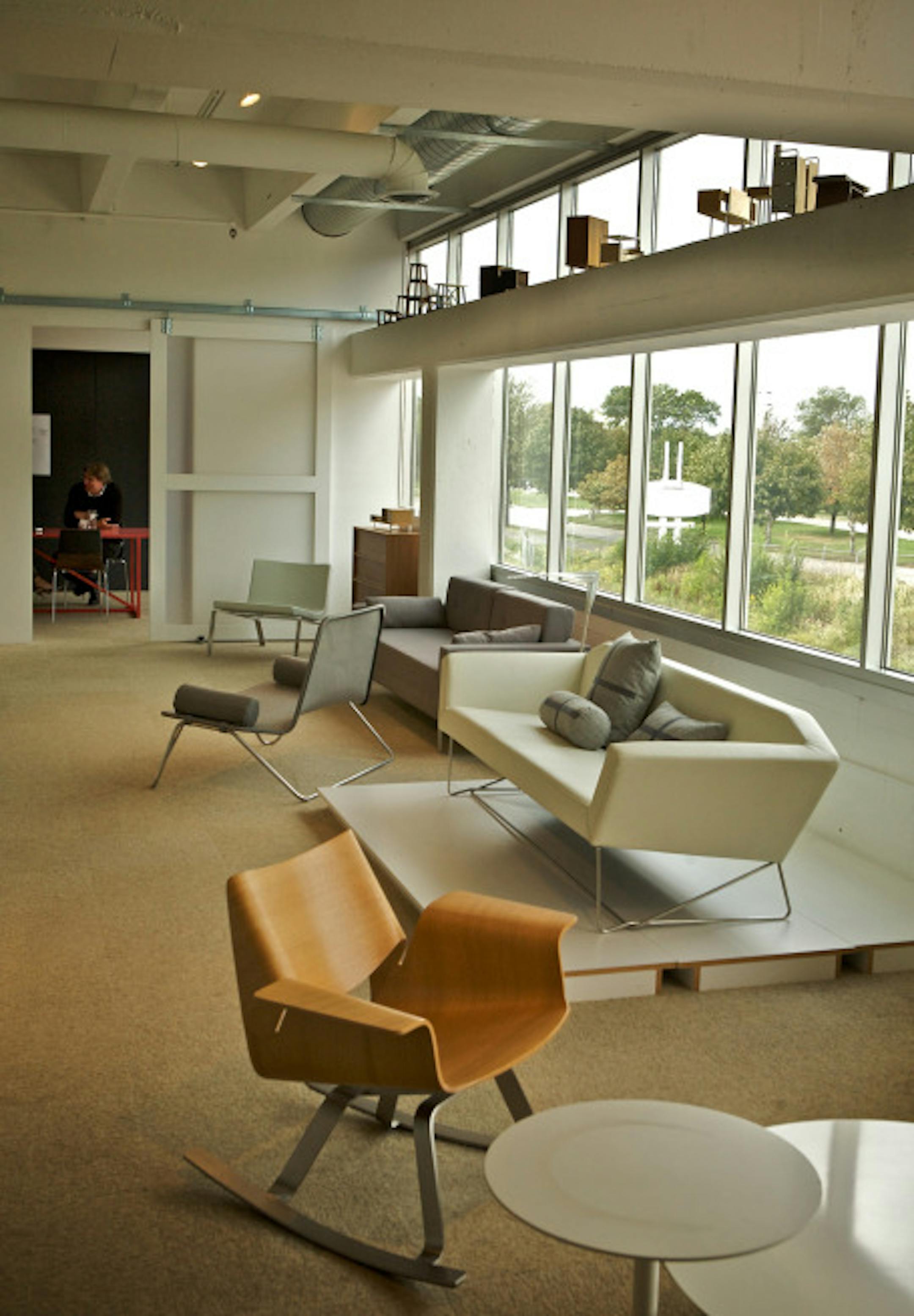 STEVE RICE \u2022 srice@startribune.com Minneapolis, MN 08/31/2008] The Blu Dot headquarters uses some of their space as a show place for their furniture.