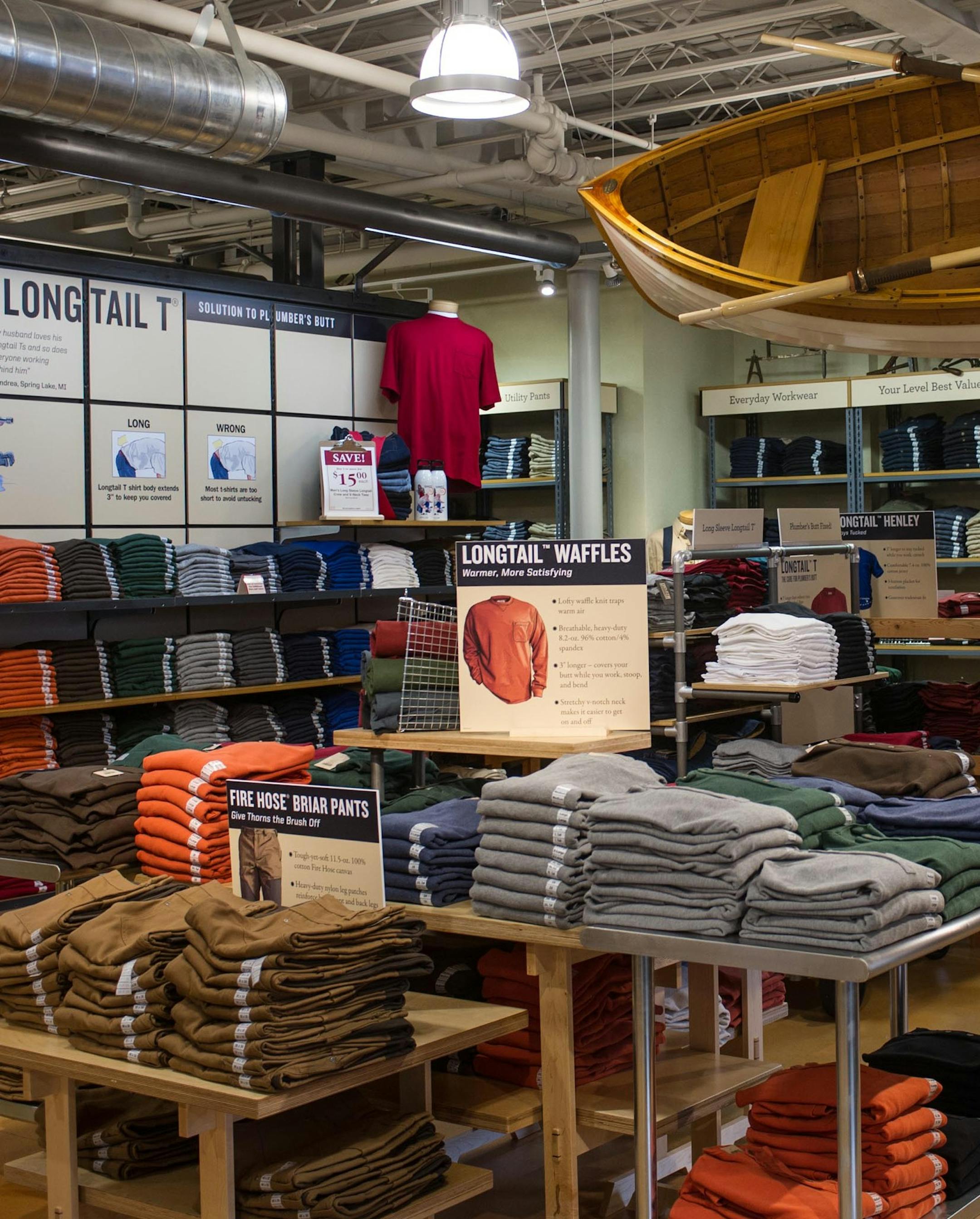 Duluth Trading Co. will open its first store in Minnesota in the fall, which will be slightly larger than the Port Washington, Wis. store (pictured). Photo provided by Duluth Trading Co.