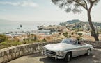 This 1958 Mercedes 190 SL Cabrio comes with a "stay and drive" package offered by Four Seasons Hotels in Europe. (Four Seasons Hotels)