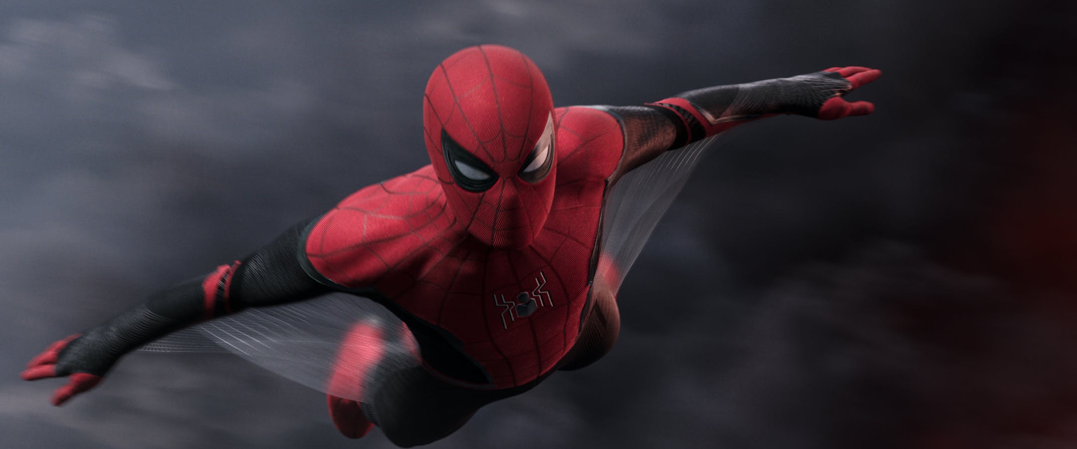 Tom Holland as Spider-Man in Columbia Pictures' SPIDER-MAN: ™ FAR FROM HOME
credit: Sony Pictures
