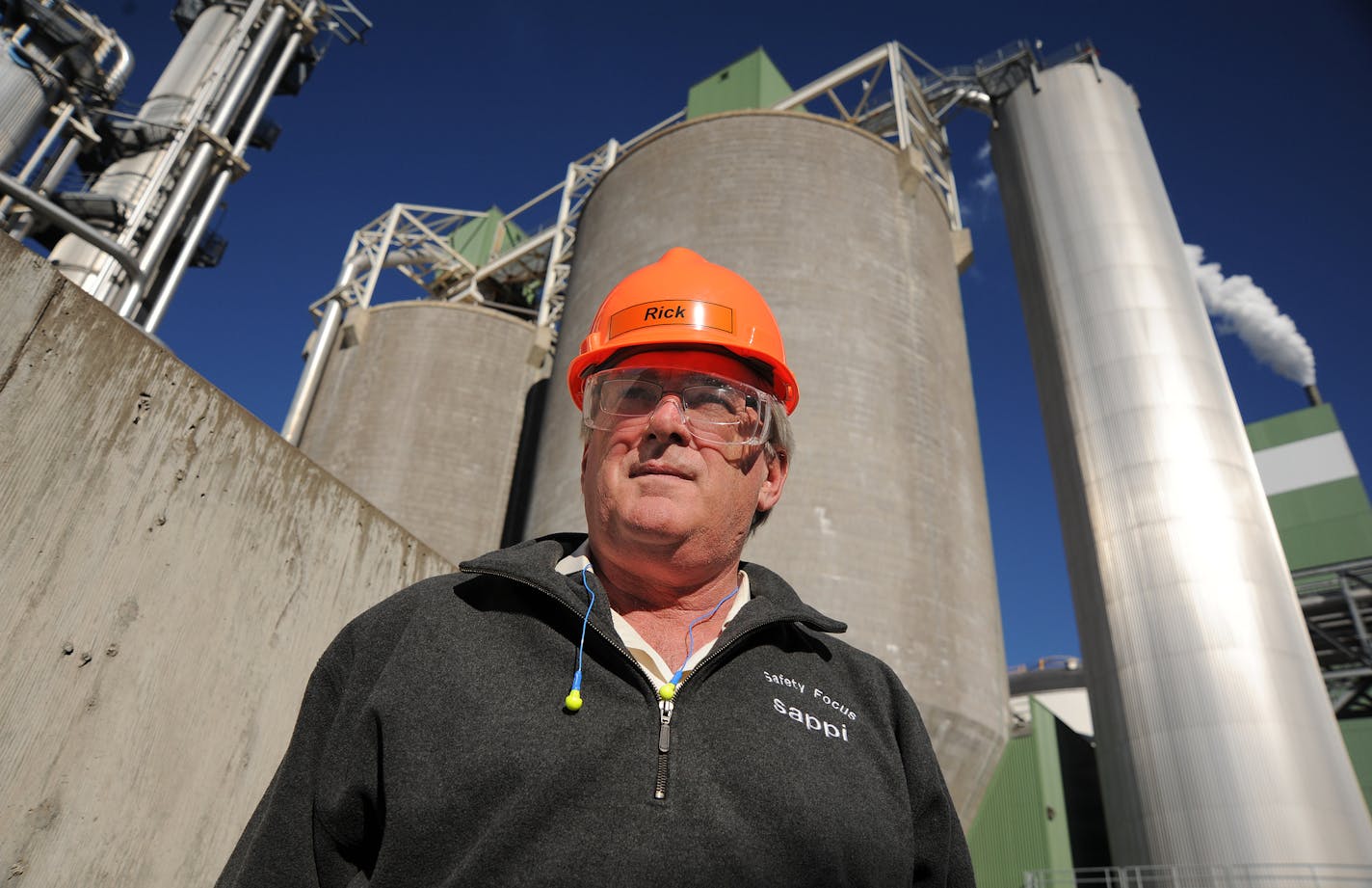 Plant manager Rick Dwyer said the conversion of the mill has it producing &#x201c;something that clearly is headed in the opposite direction of paper.&#x201d;