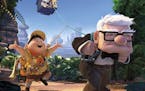 Russell and Carl Fredricksen in "Up."