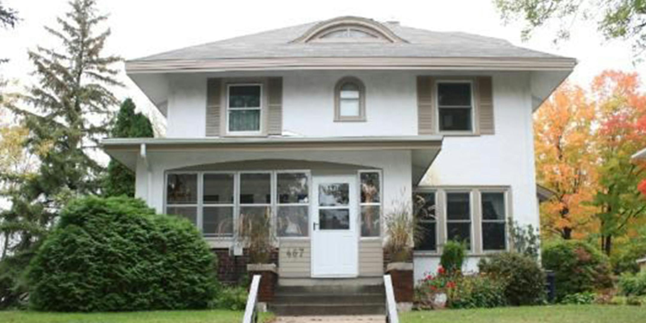 ... St. Paul
Built in 1914, this four-bedroom, two-bath house located in the Payne-Phalen neighborhood has 2,262 finished square feet and features four bedrooms on one level, stained glass, built-in buffet, two fireplaces, hardwood floors and natural woodwork, porch, full basement, new roof, windows and mechanicals and stone retaining wall. Listed by Tom Moriarity, Re/Max Results, 651-429-7777.