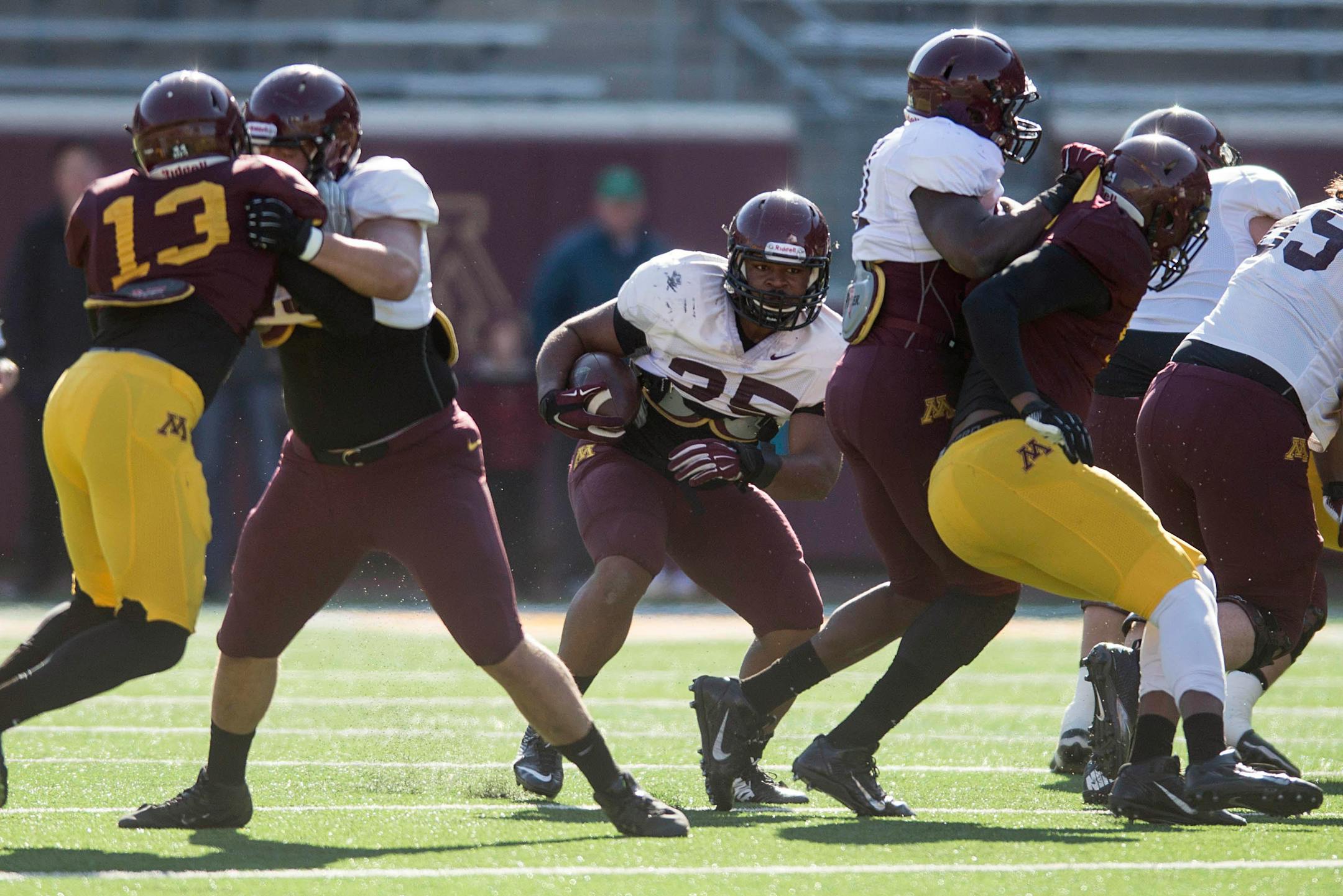 Running back Rodrick Williams has shed 20 pounds from what was a 247-pound frame on Jan. 1.