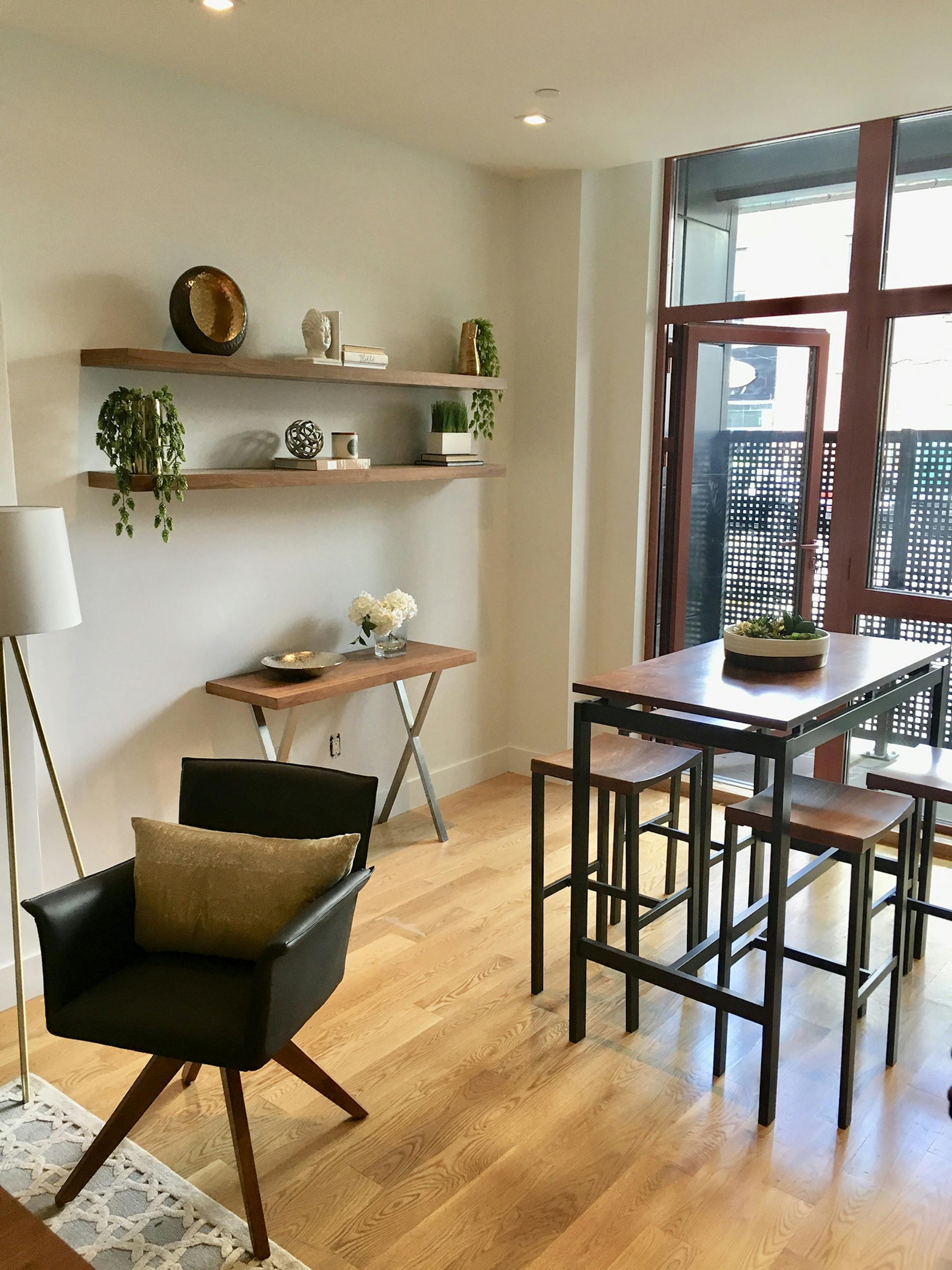 Shelving allows for an opportunity to add wall decor that is an alternative to traditional artwork. (Design Recipes/TNS)