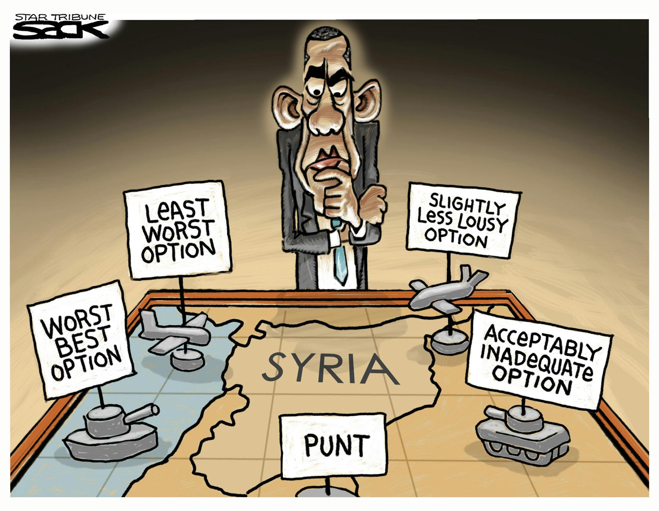 Steve Sack cartoon for Aug. 28, 2013.