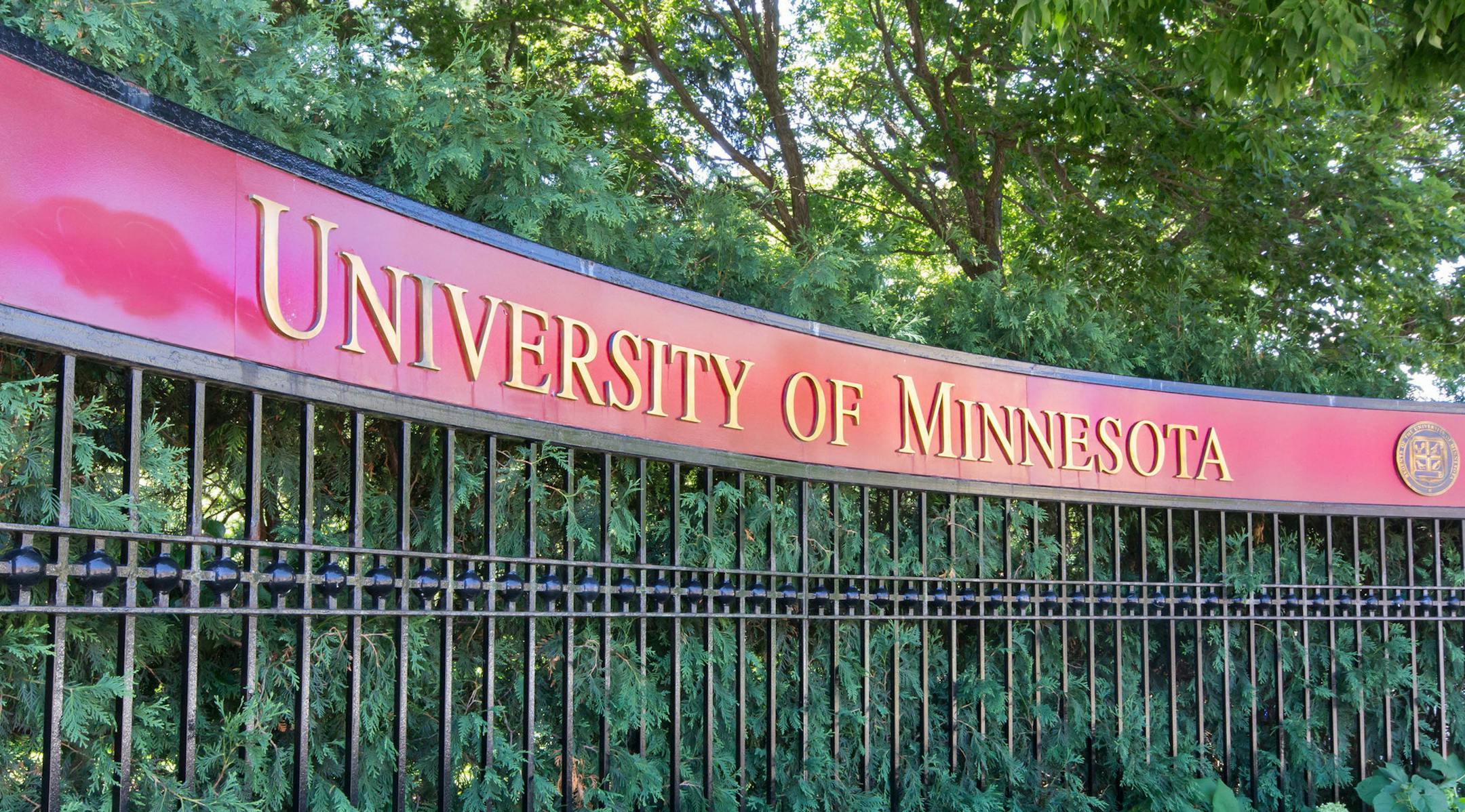iStockphoto.com
Entrance to the campus of the University of Minnesota
