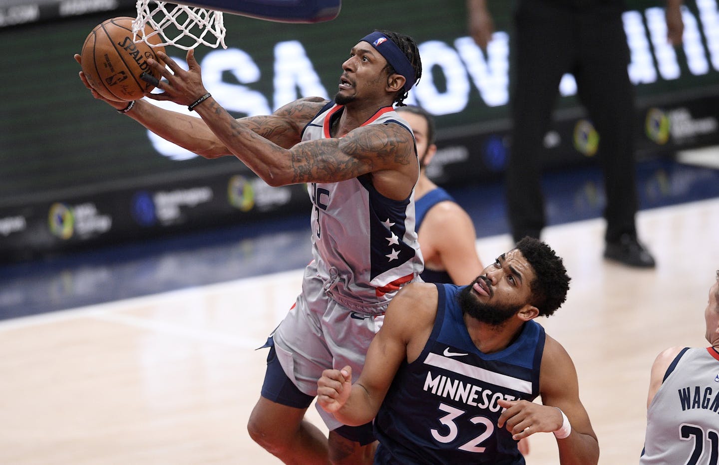 Washington comes alive after slow start to hand Timberwolves