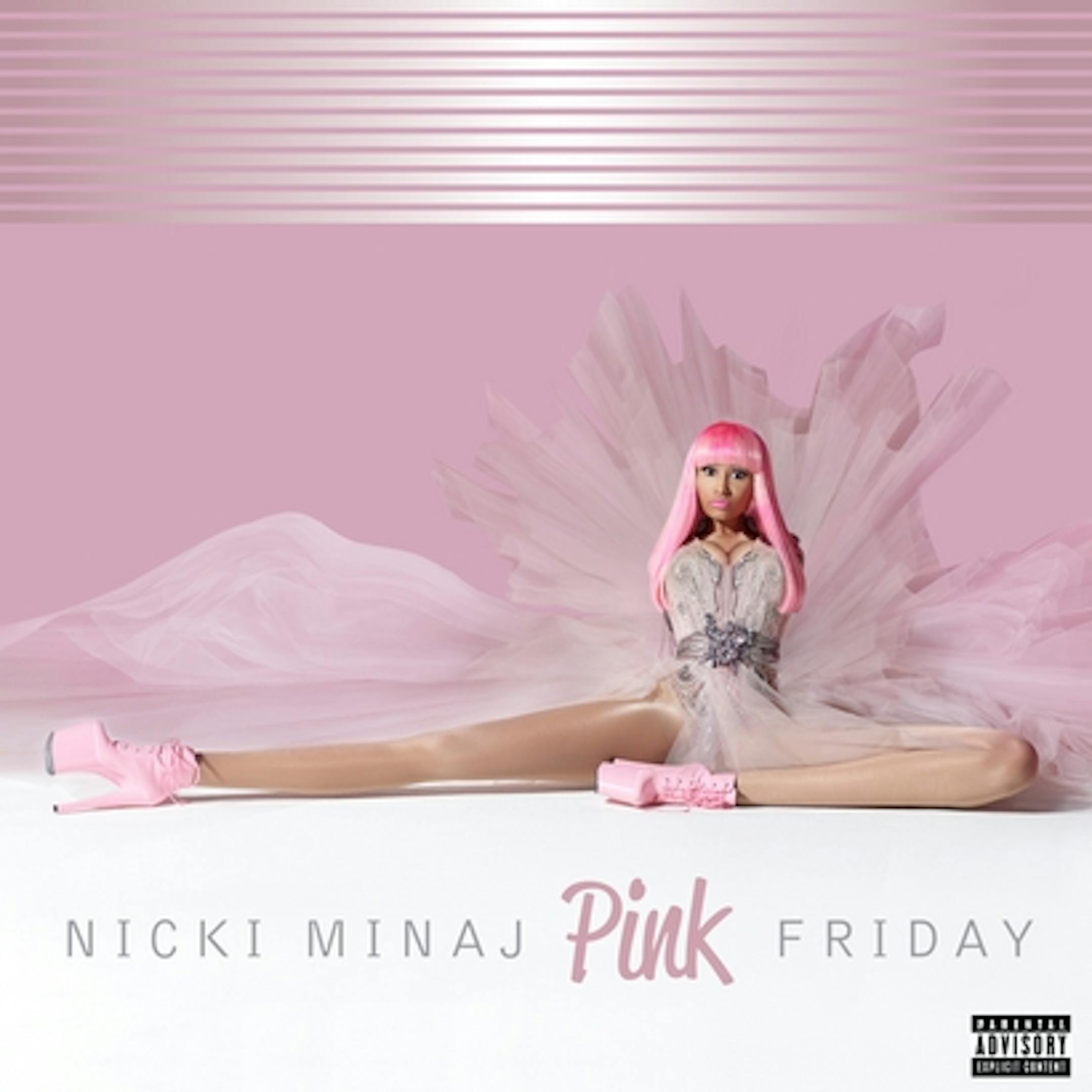In this CD cover image released by Cash Money Records, the latest by Nicki Minaj "Pink Friday," is shown. (AP Photo/Cash Money Records)