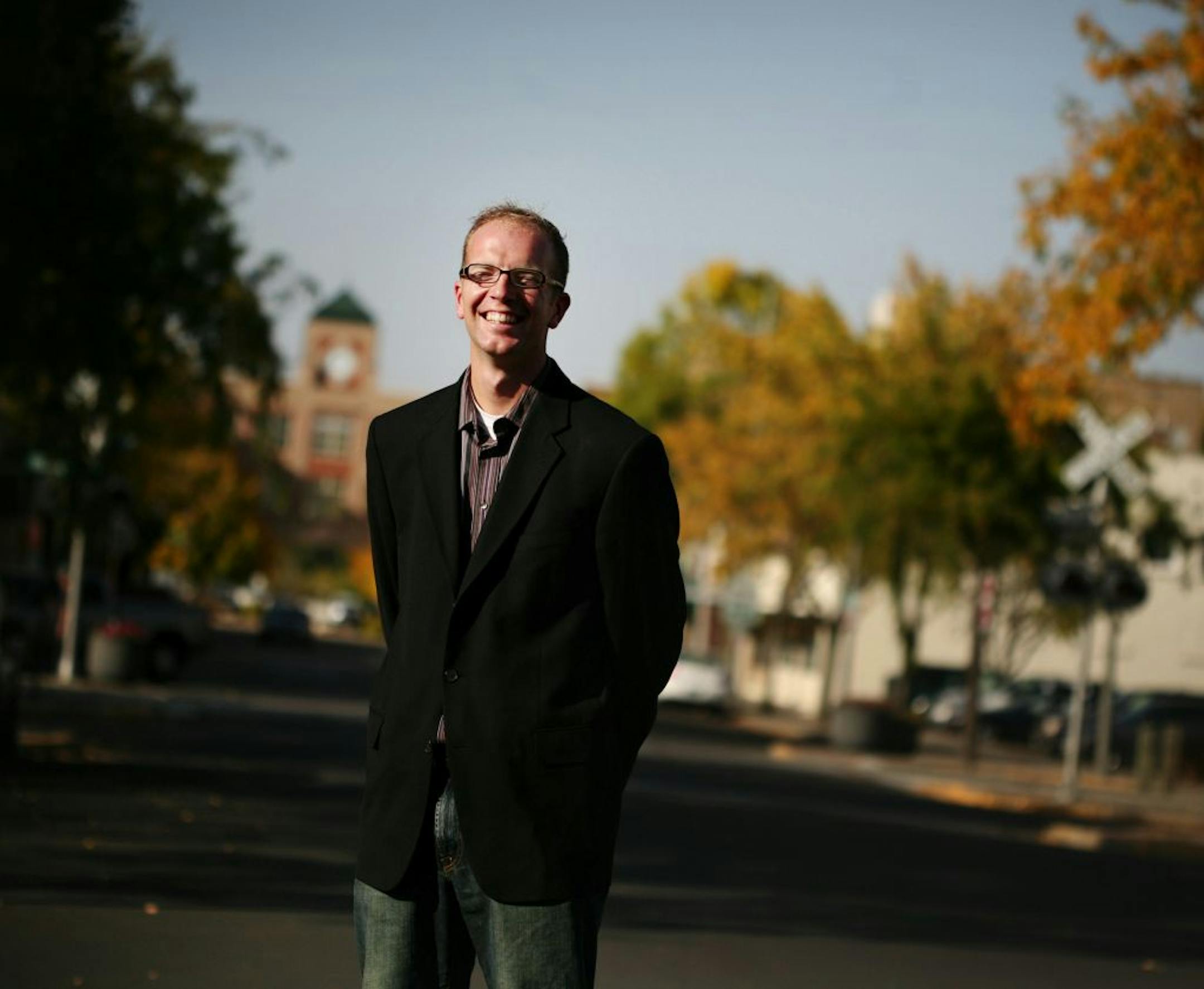 Brad Tabke, newly elected mayor of Shakopee
