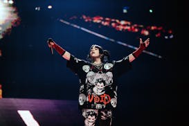 Billie Eilish, seen at New York’s Madison Square Garden last month, prohibited news photographers Tuesday at Xcel Energy Center.