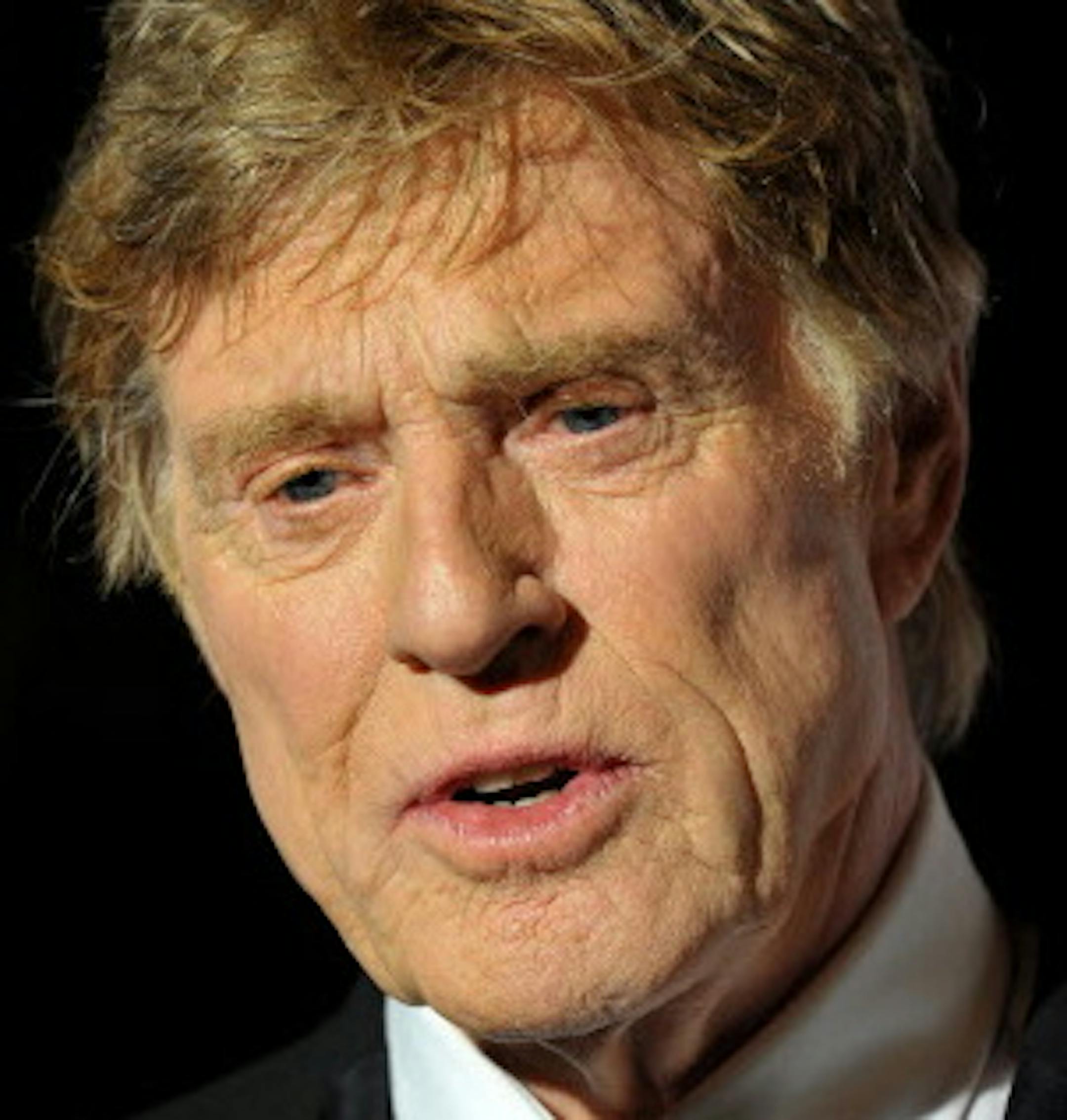 Actor Robert Redford arrives at Monaco palace before receiving the 2015 Prince Rainier III Award, during the Princess Grace Foundation gala in Monaco, Saturday, Sept. 5, 2015. The Princess Grace Foundation is dedicated to identifying and assisting emerging theater, dance, and film talent by awarding grants. (AP Photo/Christian Alminana)