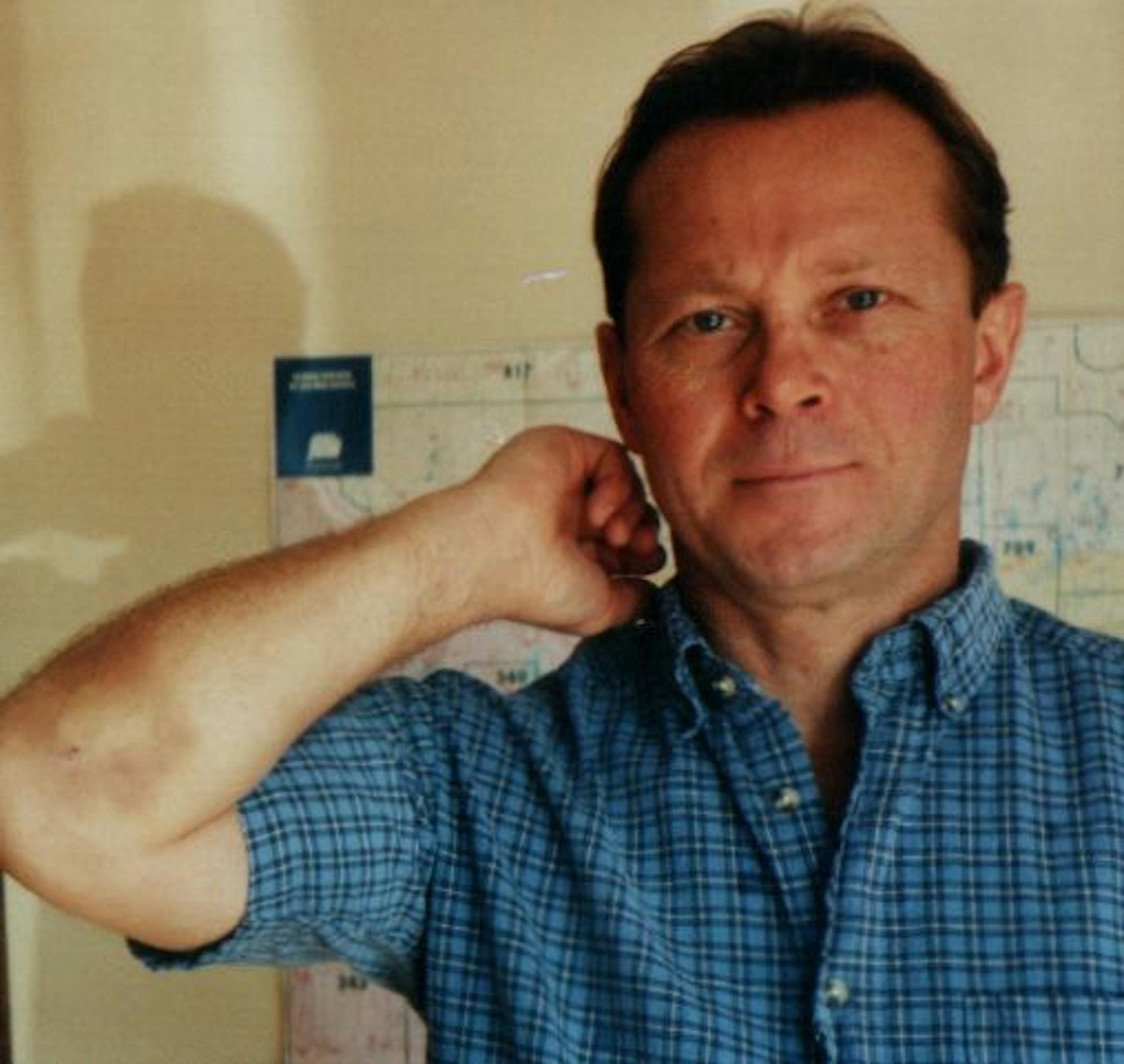 Bill Bernier after the 2004 assault incident. Source: Ramsey County court records