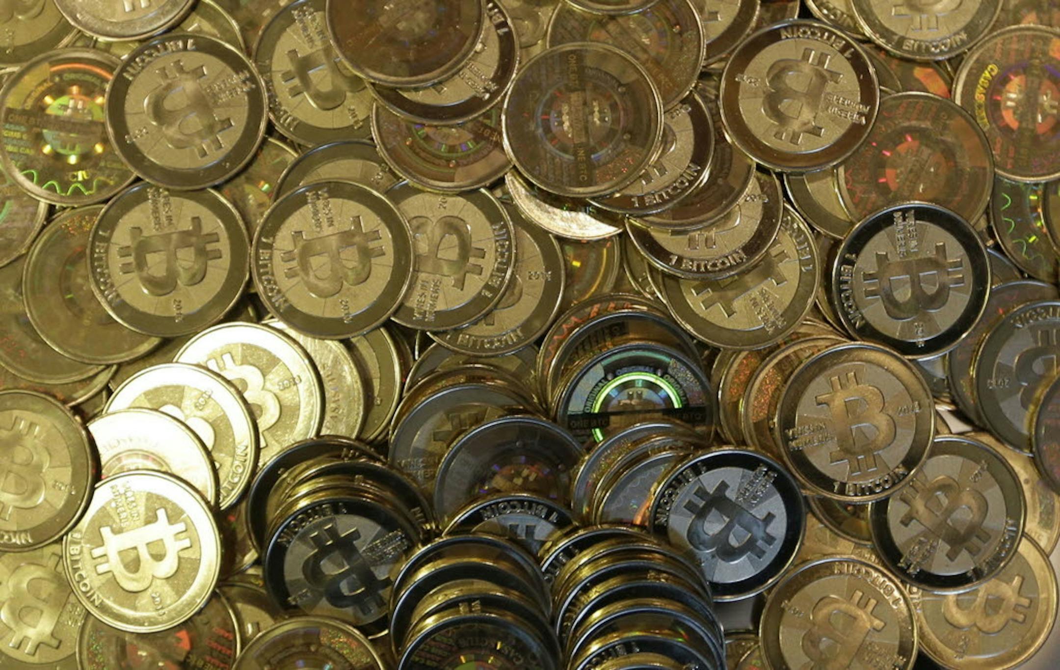 Photo: Bitcoin tokens