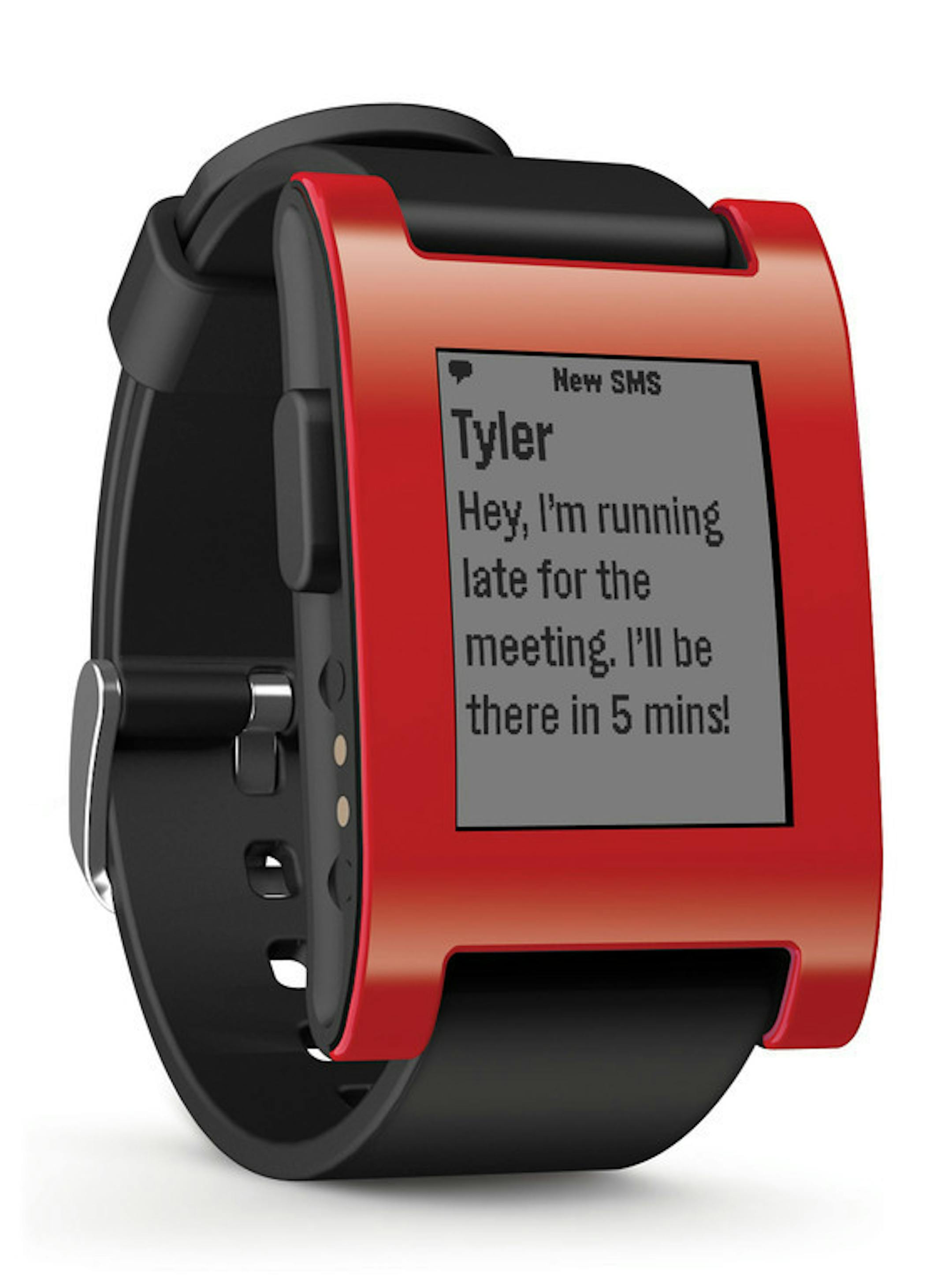 Pebble Technology's "smart watch."
