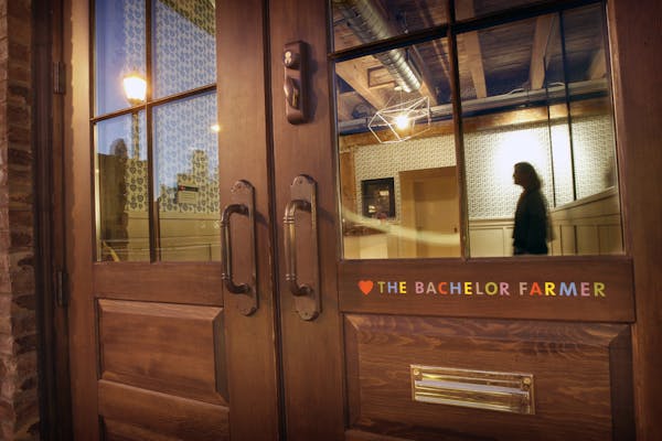 Restaurant of the of the year, Bachelor Farmer Exterior and front door. [ TOM WALLACE &#xa5; twallace@startribune.com _ Assignments #20020475A_ Decemb