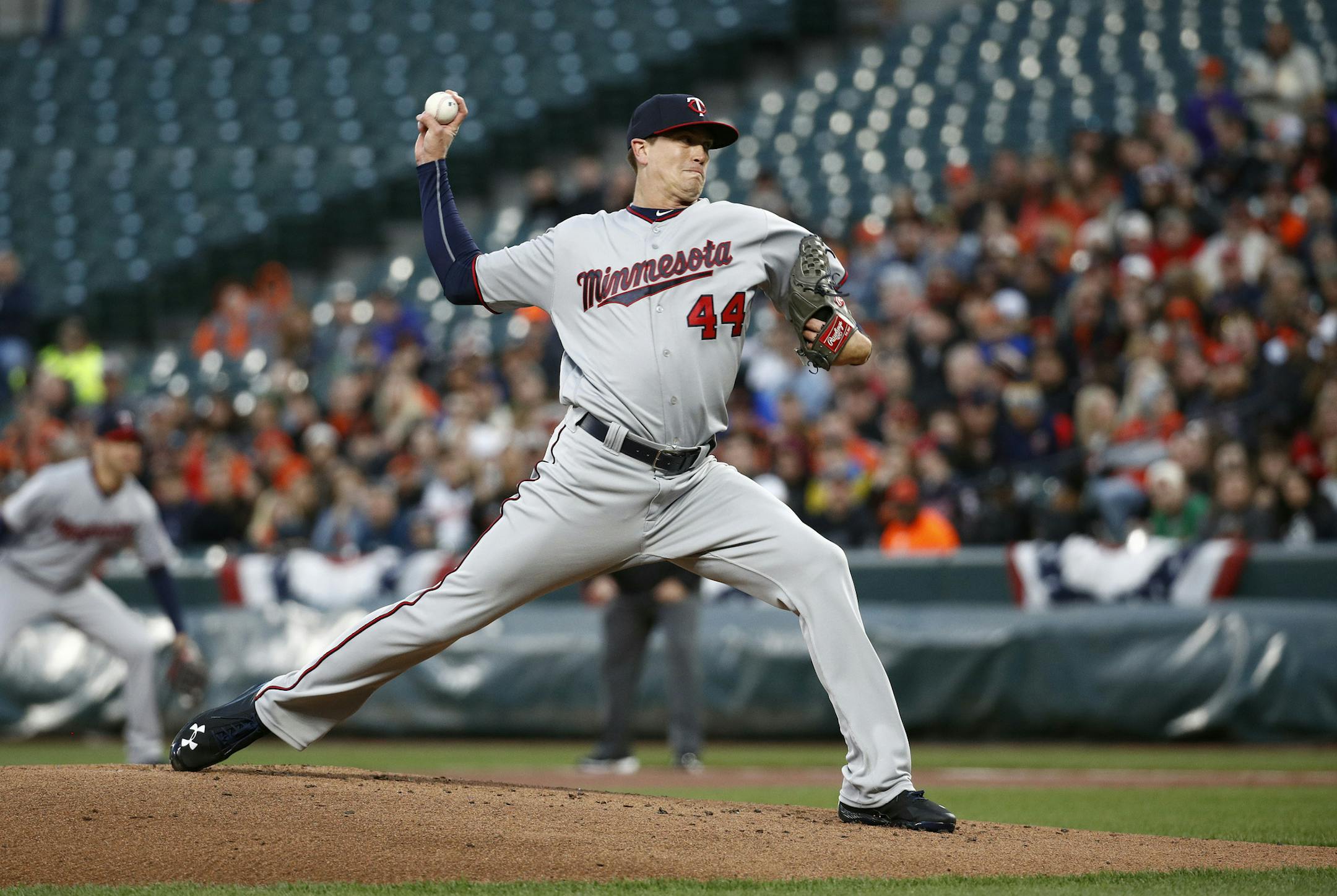 Minnesota Twins starting pitcher Kyle Gibson