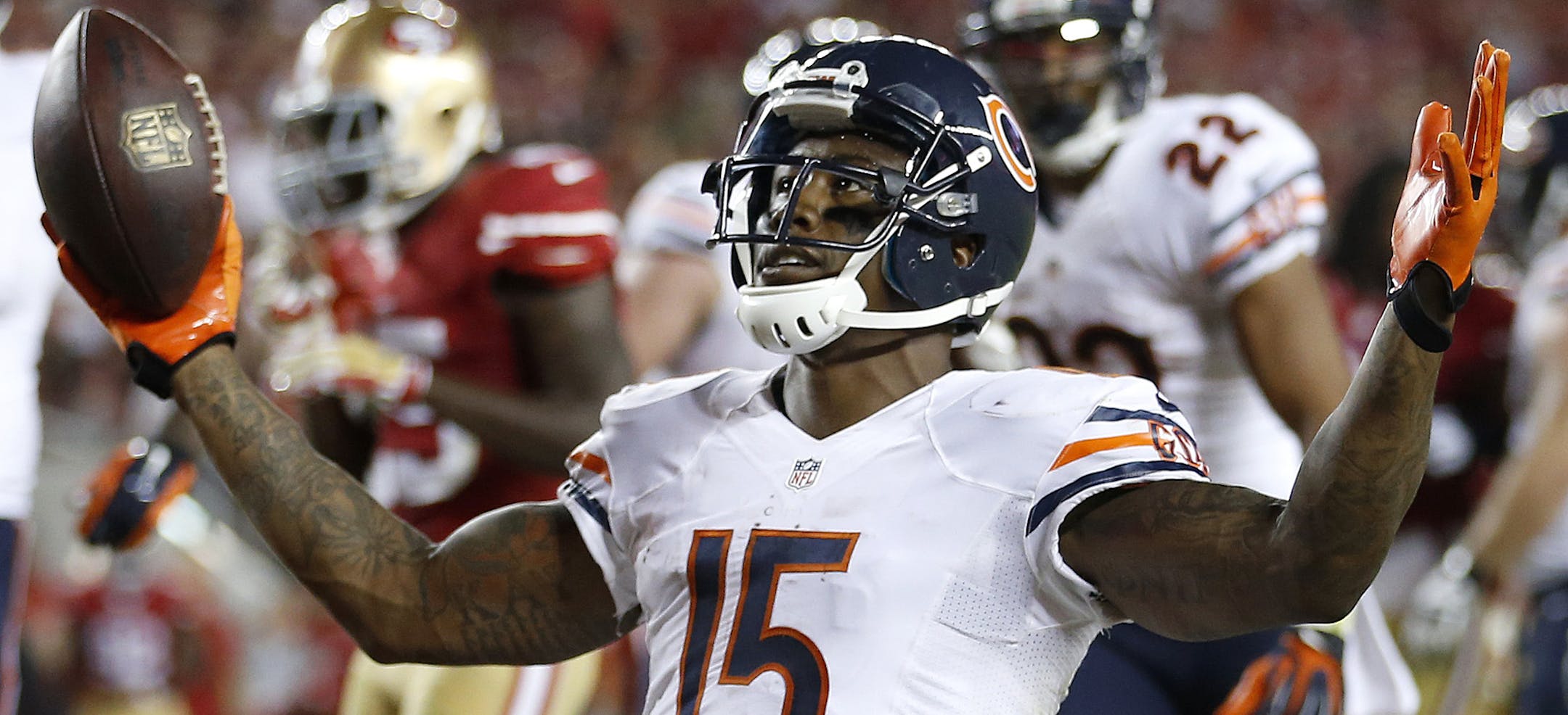 Chicago Bears wide receiver Brandon Marshall