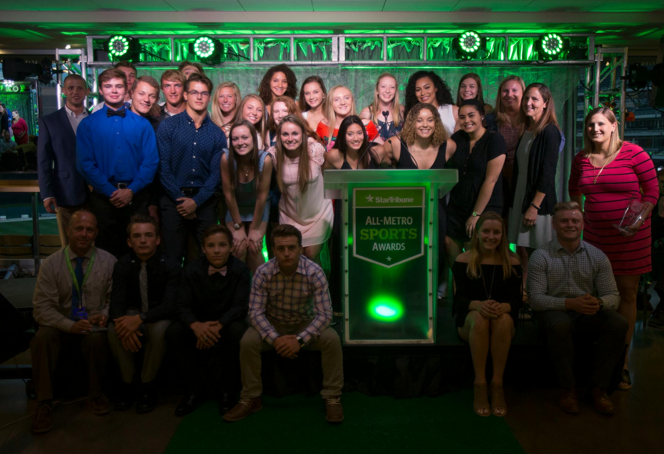 The St. Michael-Albertville wrestling team and Eastview girls' basketball team were named the Boys and Girls Team of the Year