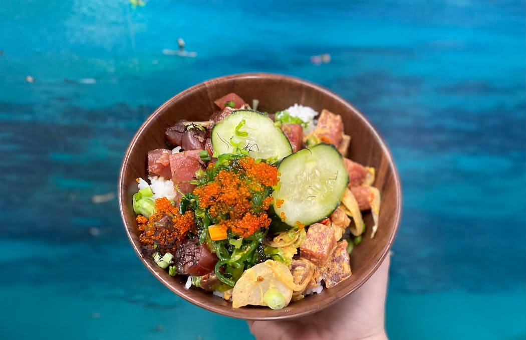 As Ono Hawaiian Plates states: poke is not a salad. They've been doing it right for years and now you can get these inside United Noodle.