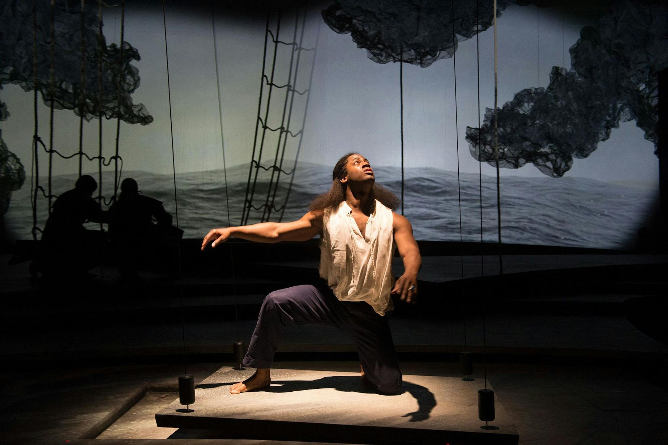 A scene from "Pericles" (starring Wayne T. Carr), which Joseph Haj directed at the Oregon Shakespeare Festival. He will reprise that production at the Guthrie Theater.