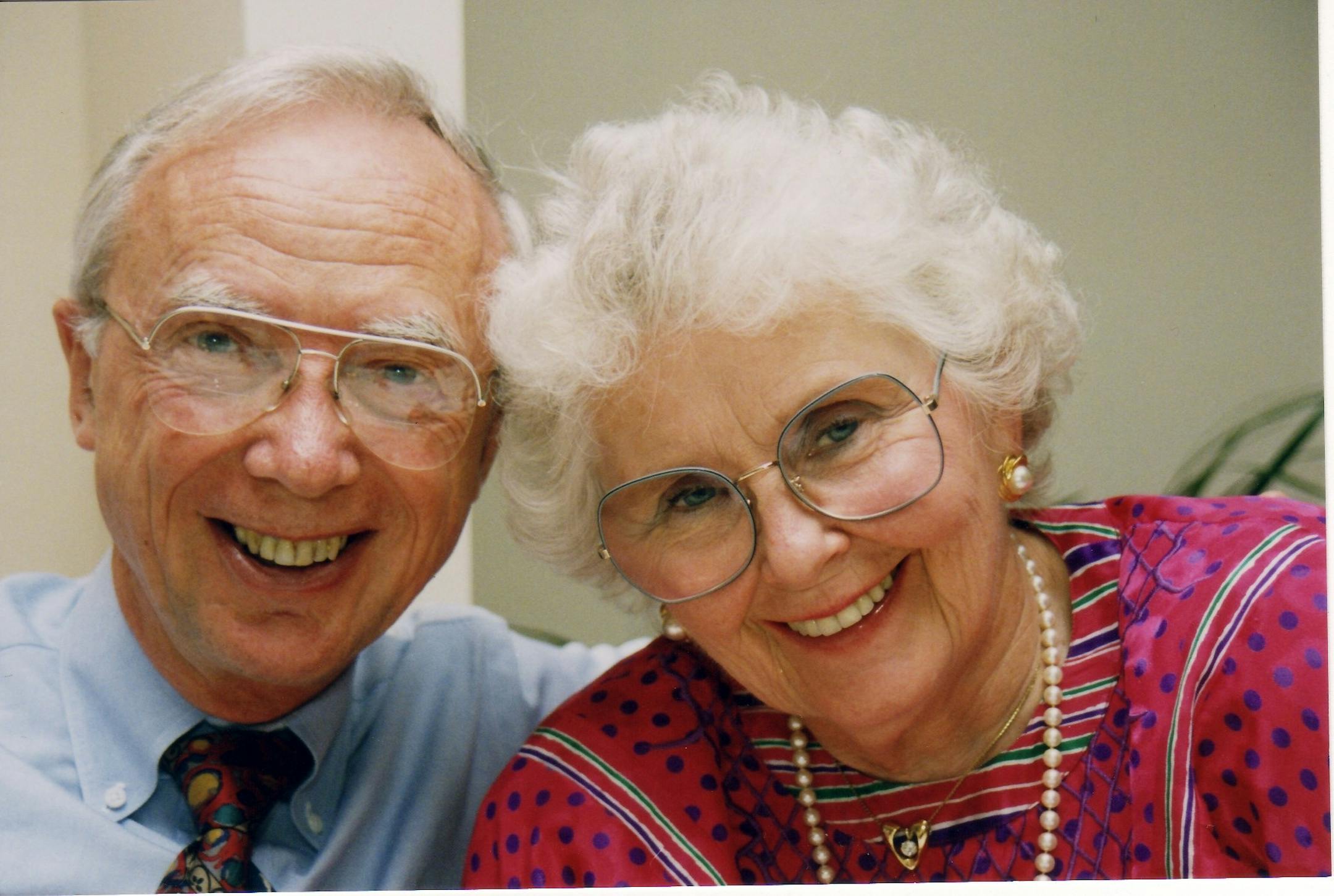 Thomas "Tom" Swain and wife Arlene at their 50th wedding anniversary celebration.