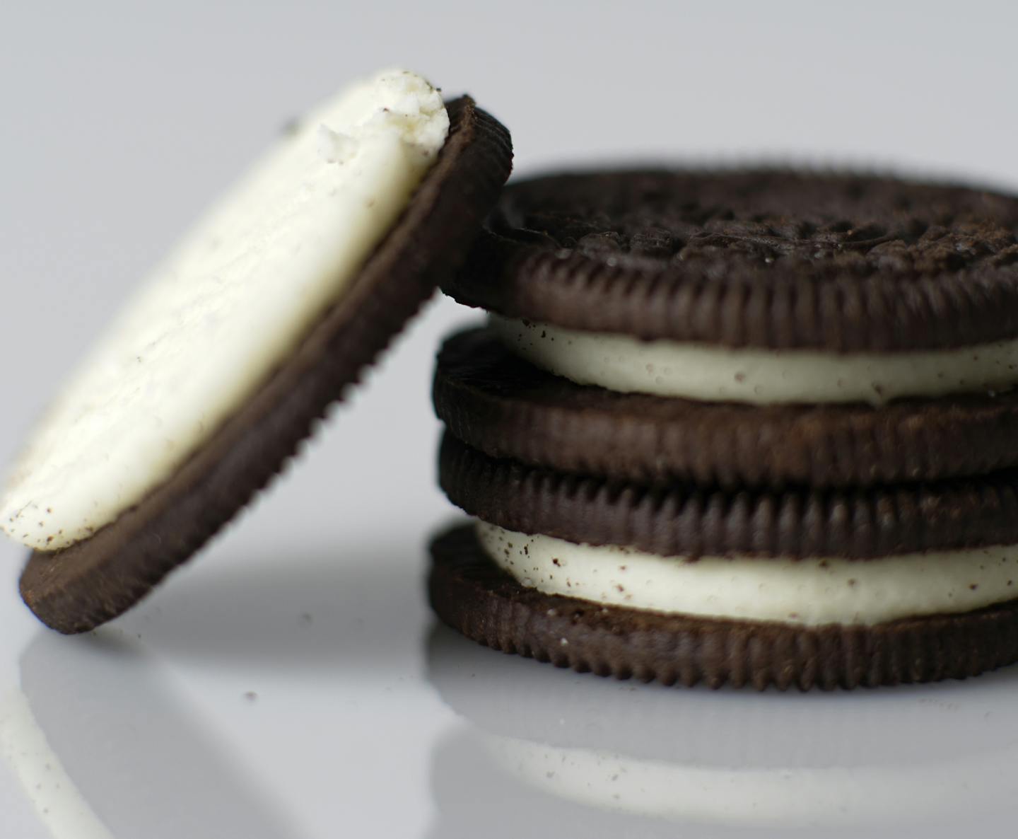 Oreo cookies sold in Asia and Canada get their cream filling from Graco machinery.