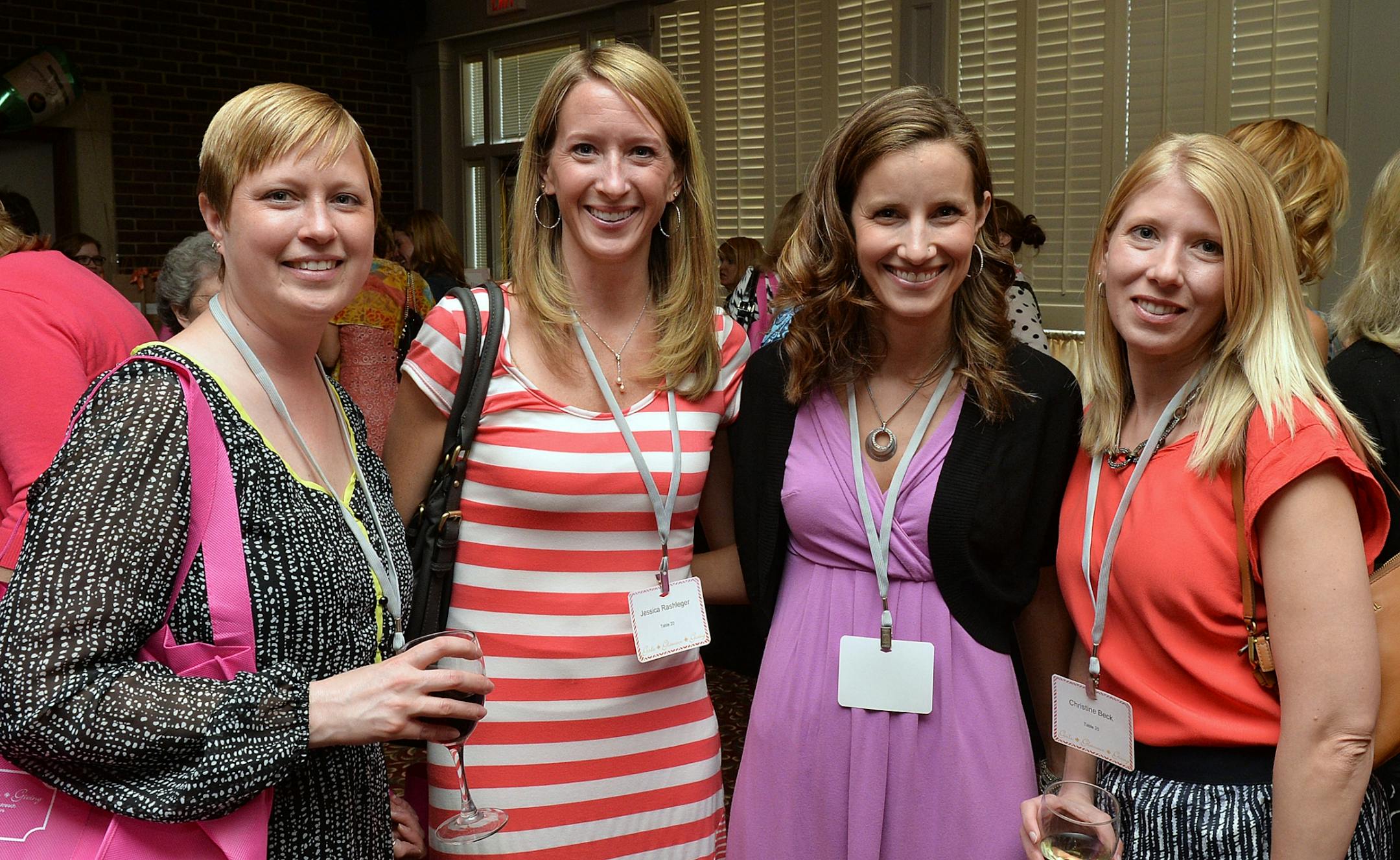 From left, Jennifer Berg, Jessica Rashleger, Katie Rutledge and Christine Beck.