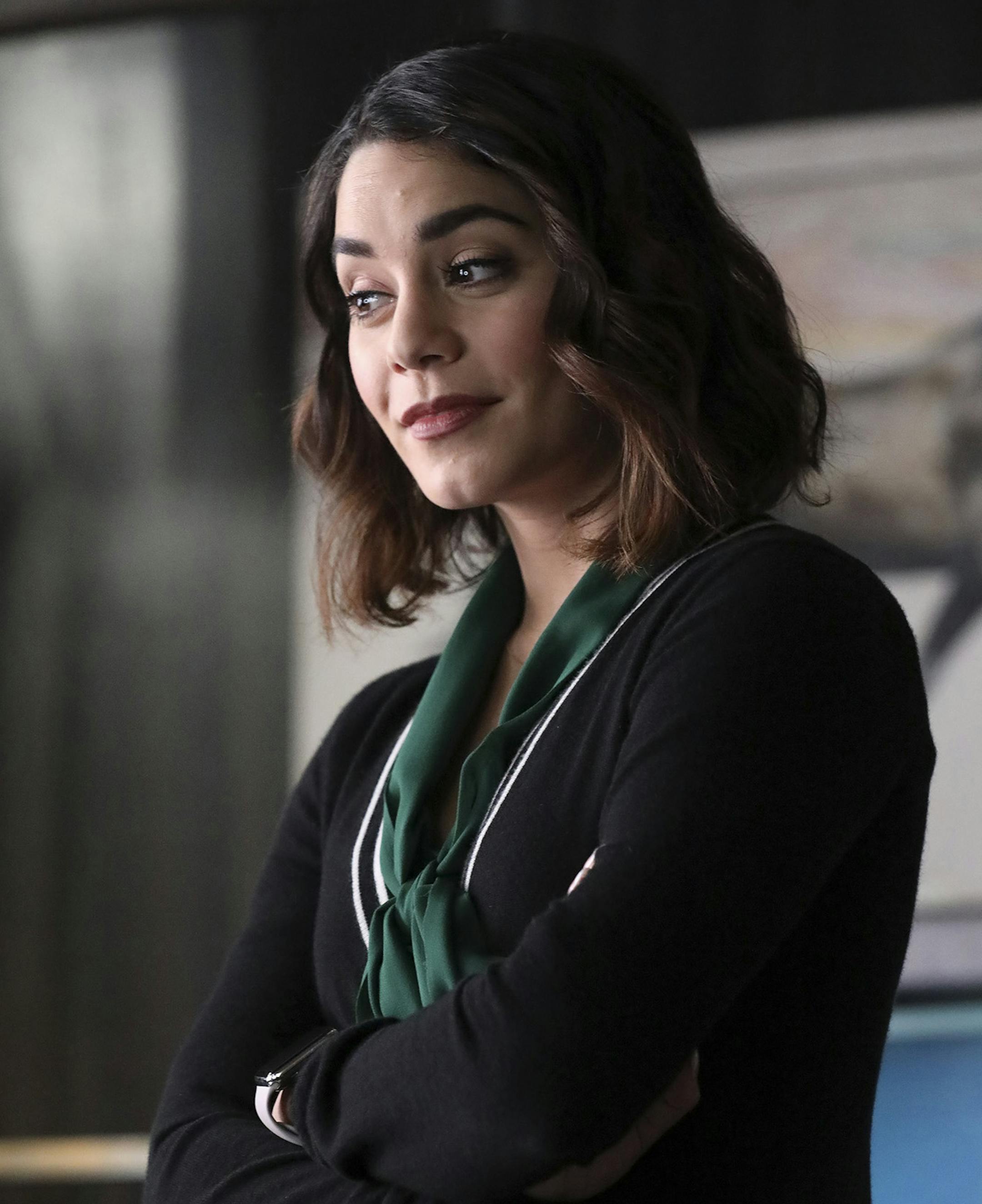 Vanessa Hudgens as Emily in "Powerless." (Photo by: Evans Vestal Ward/Warner Bros/NBC) ORG XMIT: Season:1