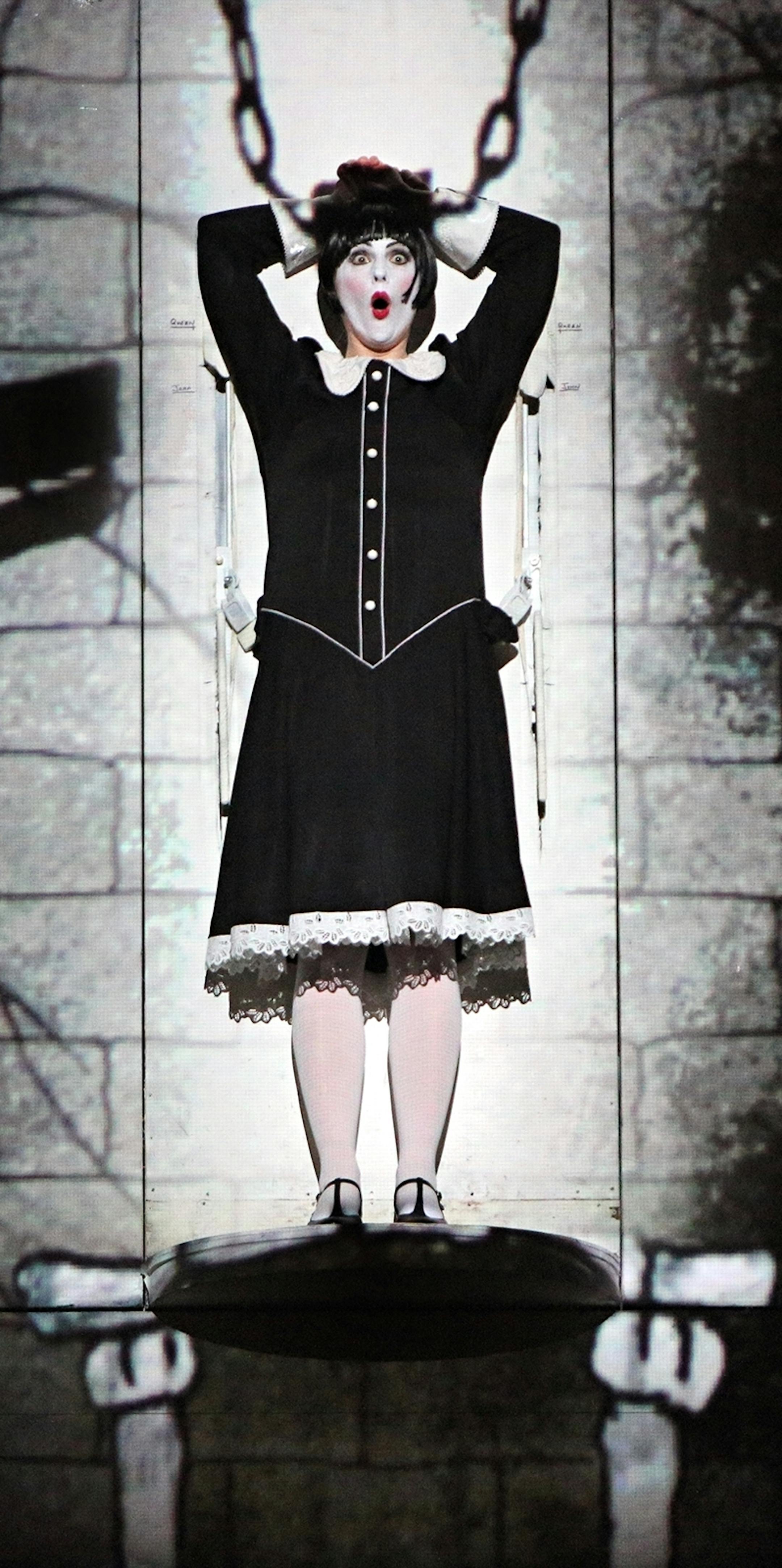 Michael Daniel Layla Claire as Pamina in the Minnesota Opera production of The Magic Flute Music by Wolfgang Amadeus Mozart Libretto by Emanuel Schikaneder World premiere at the Theater auf der Wieden, Vienna September 30, 1791 ¬† Creative Team Conductor - Aaron Breid Production - Suzanne Andrade and Barrie Kosky for Komische Oper Berlin Animation Designer - Paul Barritt Concept - 1927 (Suzanne Andrade and Paul Barritt) and Barrie Kosky Set and Costume Designer - Esther Bialas Stage