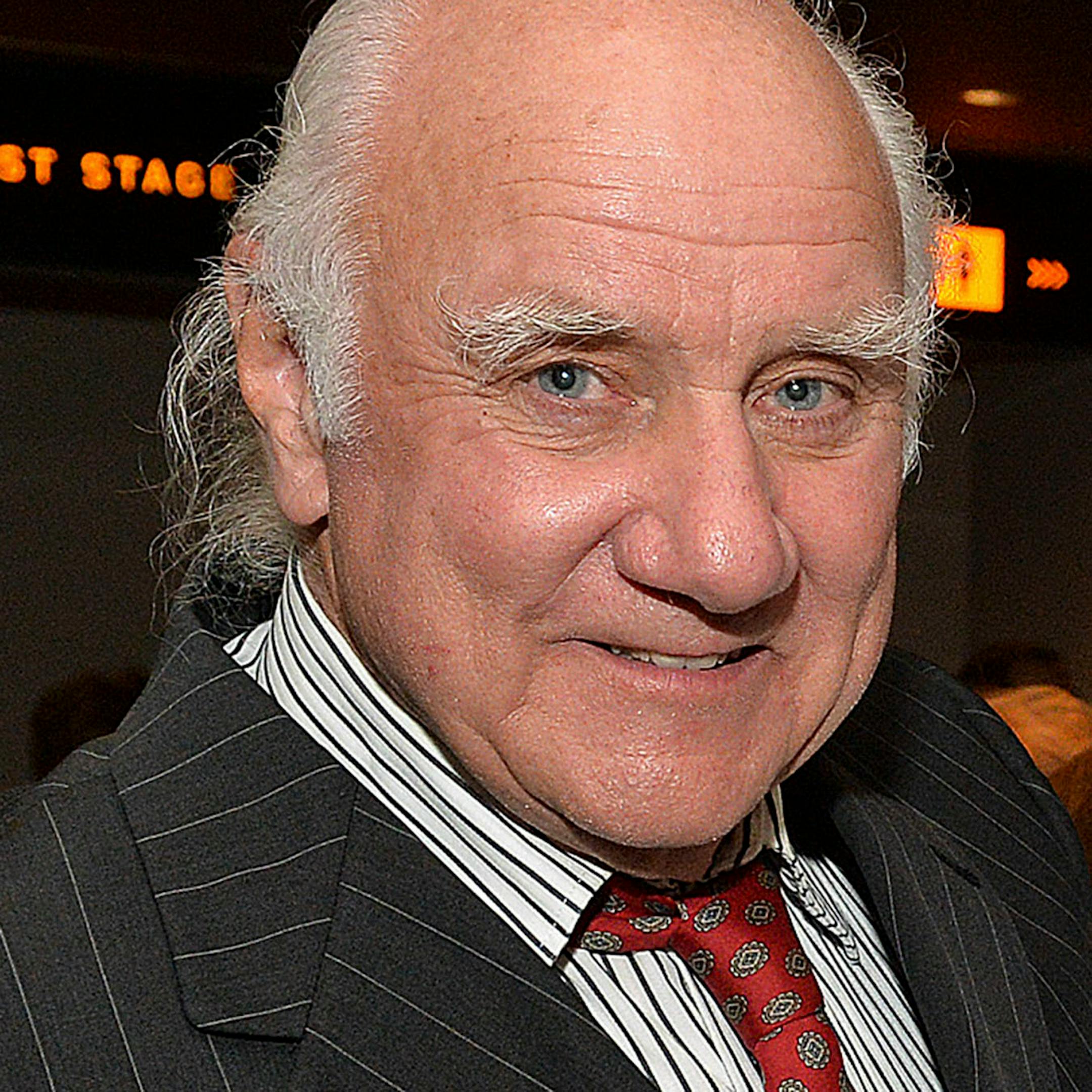 Actor Peter Michael Goetz, one of the members of the Guthrie's Ebenezer Scrooge club, playing the role 2015, 2009