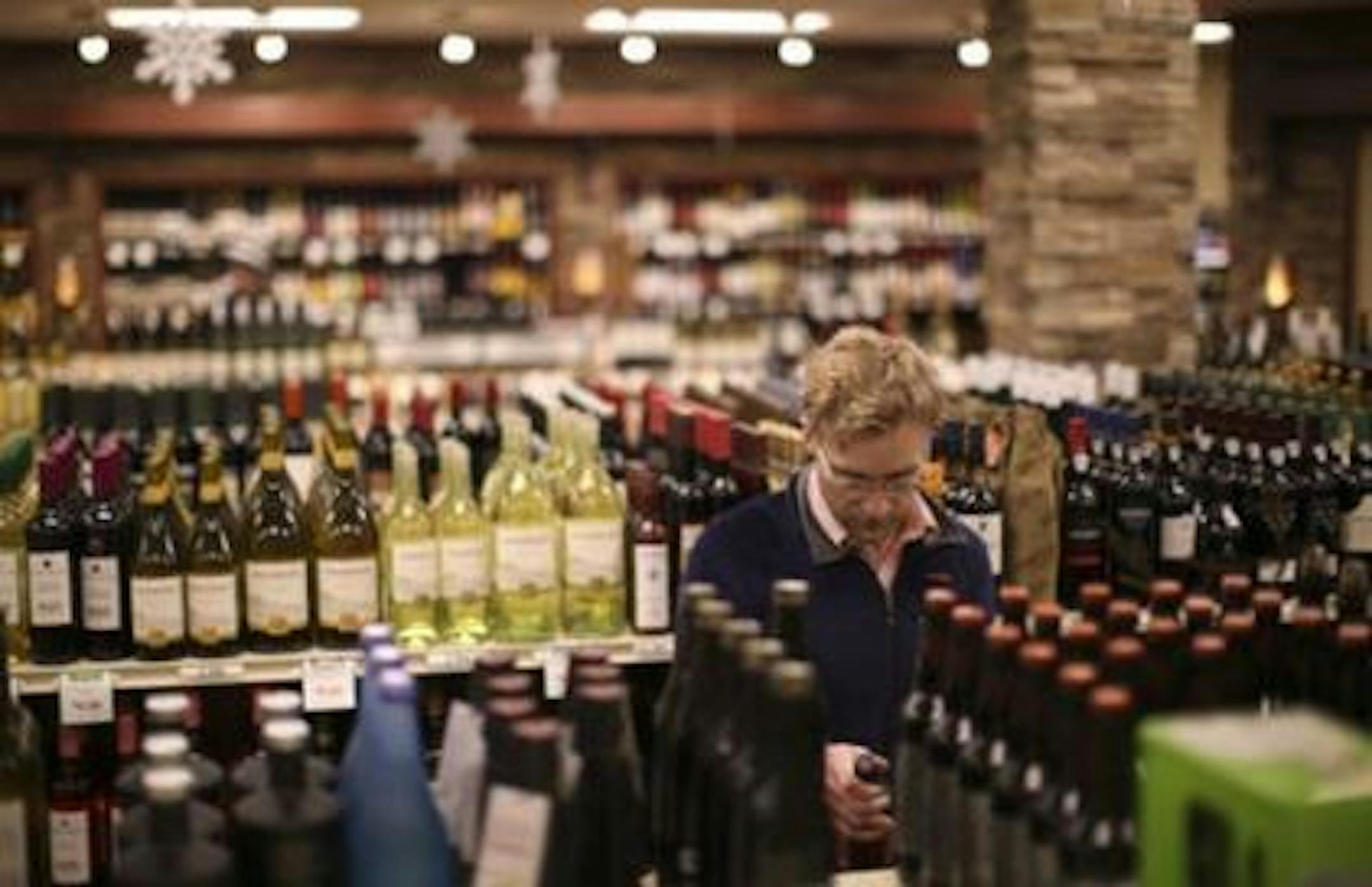 Municipal liquor stores, such as this one in Edina’s 50th and France shopping district, generate income for many cities around the state.