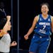 Point guard Layshia Clarendon averaged 10.4 points, 5.7 assists and 3.1 rebounds for the Lynx last season while shooting a career-high 51.7% from the 