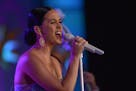 Katy Perry closed out the Starkey Hearing Foundation gala with a five-song set Sunday, July 26 at the RiverCenter in St. Paul.