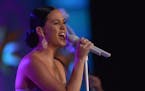 Katy Perry closed out the Starkey Hearing Foundation gala with a five-song set Sunday, July 26 at the RiverCenter in St. Paul.