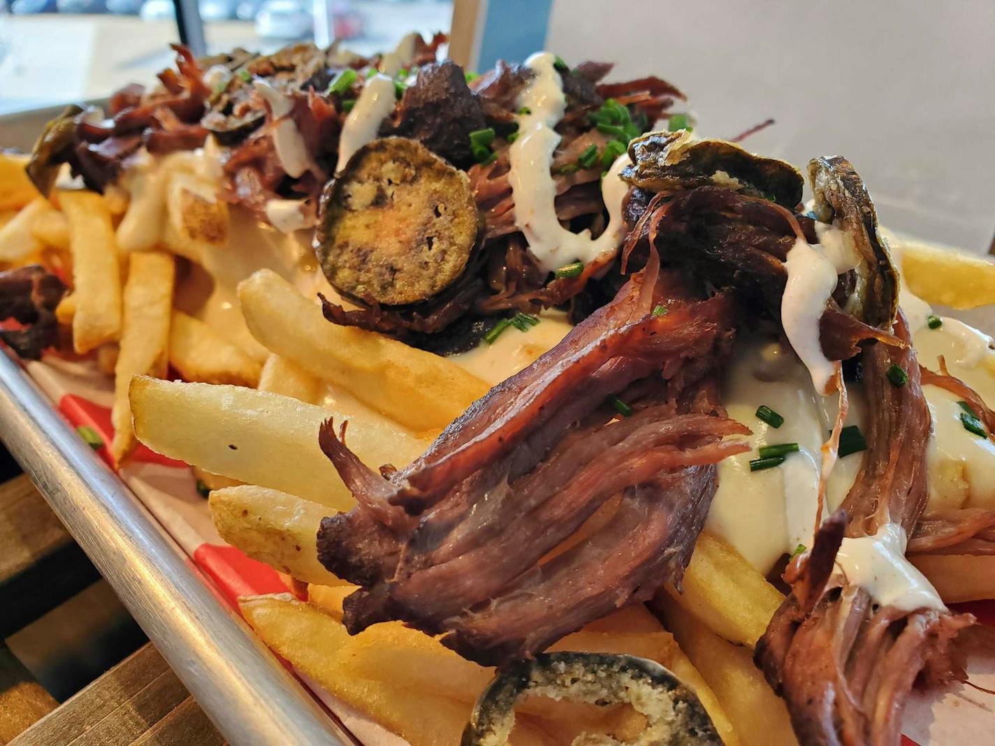 The Irish (Nacho) is a new food at Allianz Field.