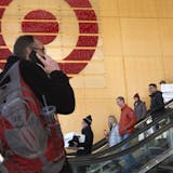 Target employees were once again filing out of Target Corporate headquarters in Downtown Minneapolis Wednesday afternoon with boxes of personal belongings after Target Corp. announced they would be laying off about 550 employees who work in the Twin Cities as it continues to wind down its Canadian business.
