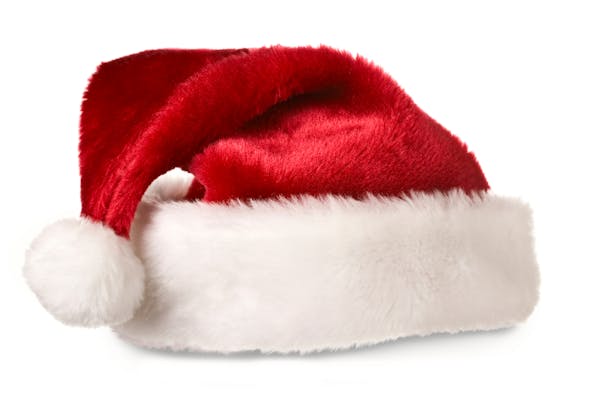 A Santa hat.