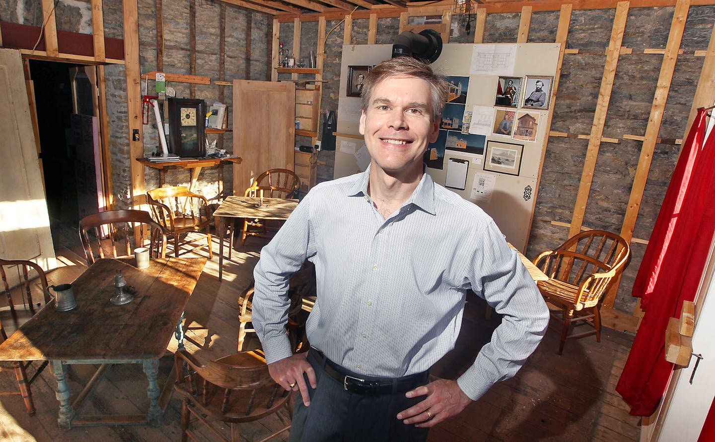 Tom Schroeder has been working to convert the oldest commercial structure in St. Paul into a microbrewery and taproom.