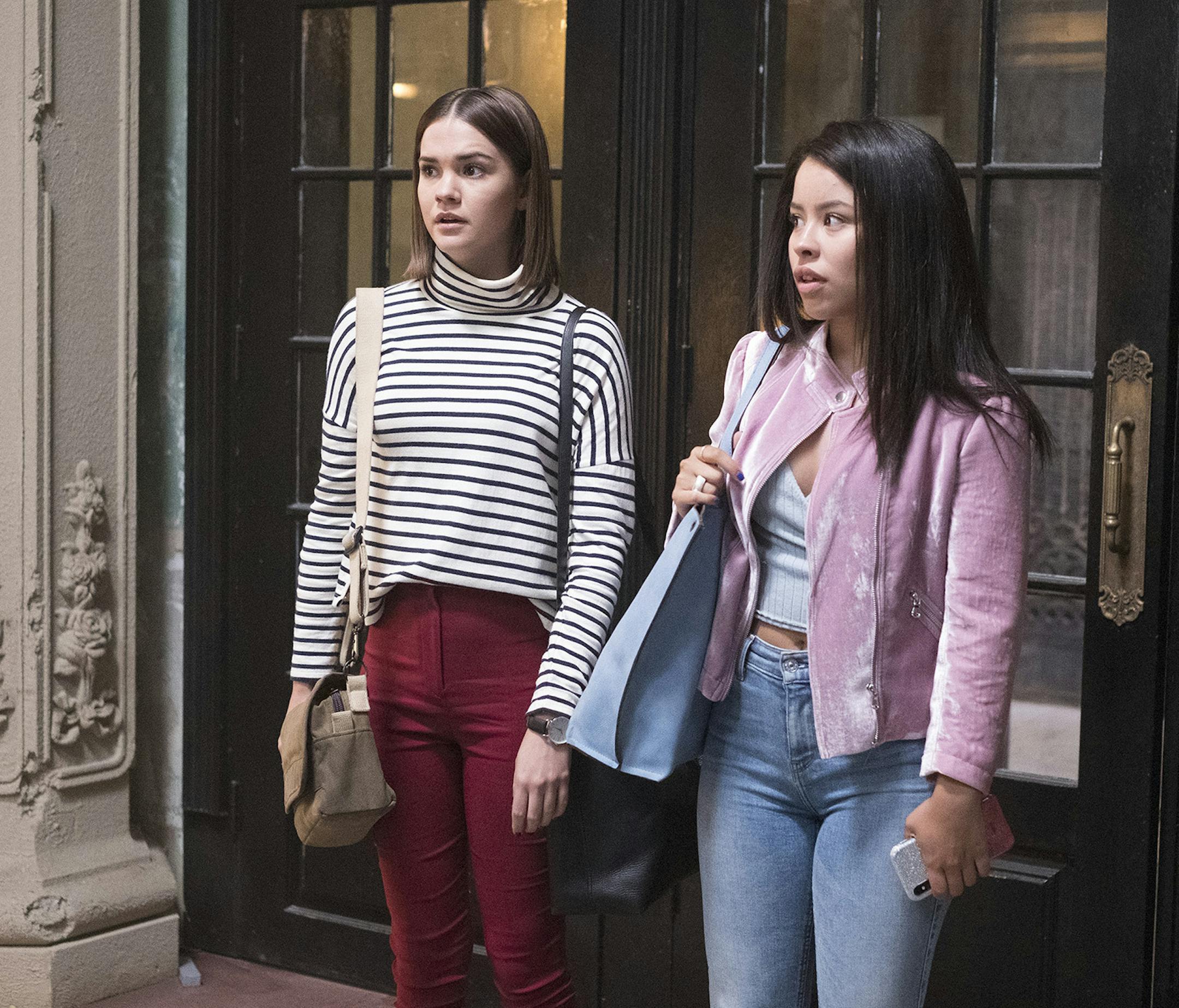 GOOD TROUBLE - "DTLA" - After moving to The Coterie in Downtown Los Angeles, Callie and Mariana realize that living on their own is not all that it&#x2019;s cracked up to be. Faced with new neighbors, new challenges and, of course, new romances, the sisters must depend on one another to navigate the City of Angels. "Good Trouble" premieres Tuesday, January 8 on Freeform. (Freeform/Beth Dubber)
MAIA MITCHELL, CIERRA RAMIREZ