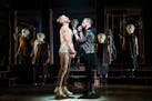 Aaron LaVigne, Tommy Sherlock and the company of the North American Tour of JESUS CHRIST SUPERSTAR. Photo by Matthew Murphy.