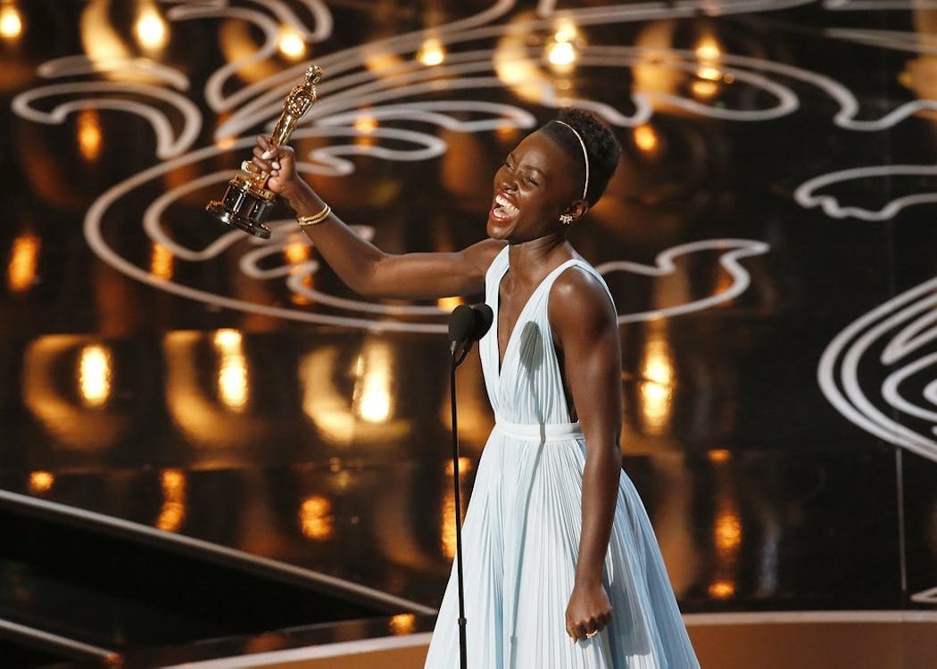 Lupita N'yongo won an Oscar for 
